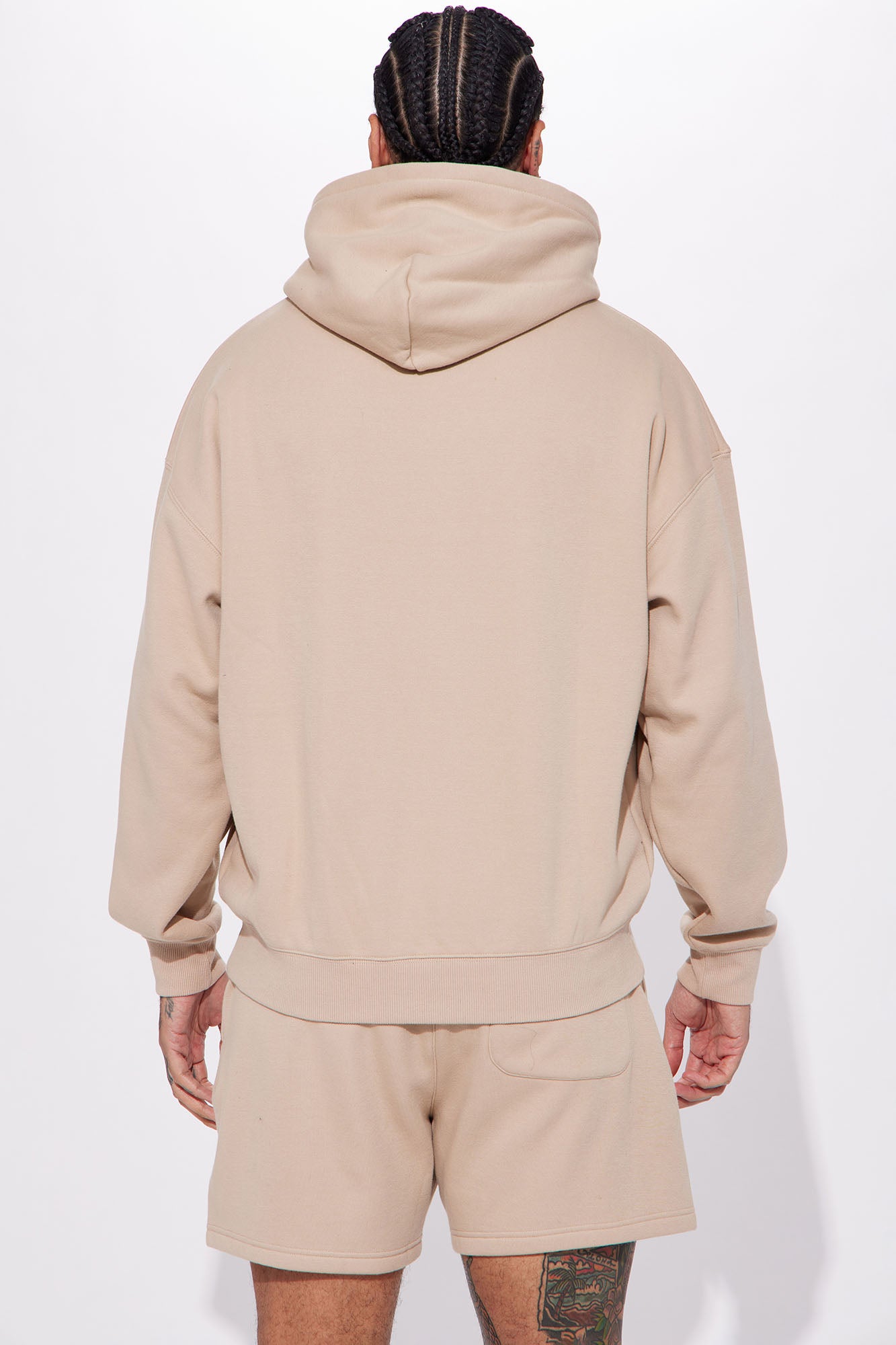Tyson Oversized Heavyweight Hoodie - Black - HCWP