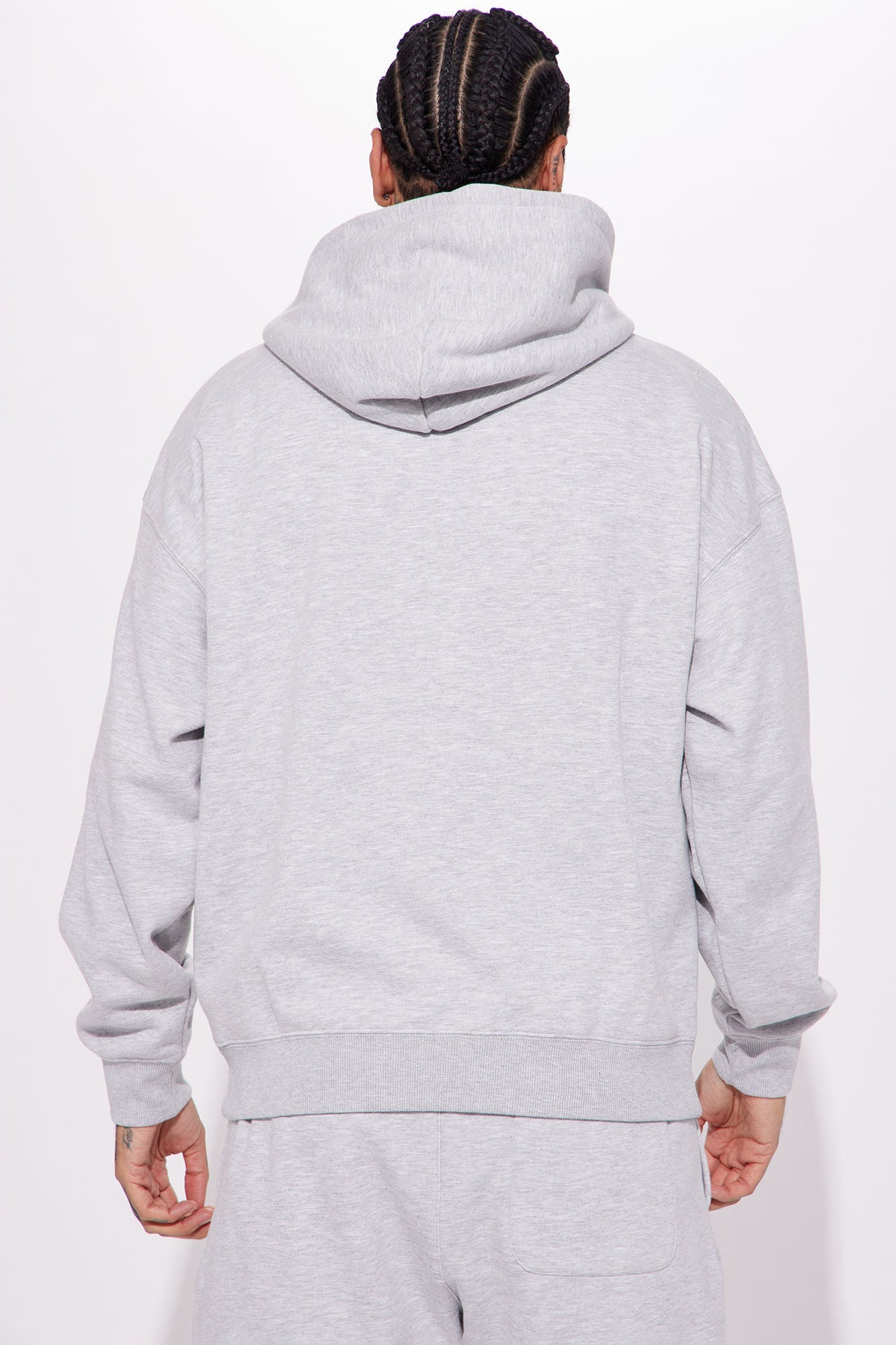Tyson Oversized Heavyweight Hoodie - Black - HCWP