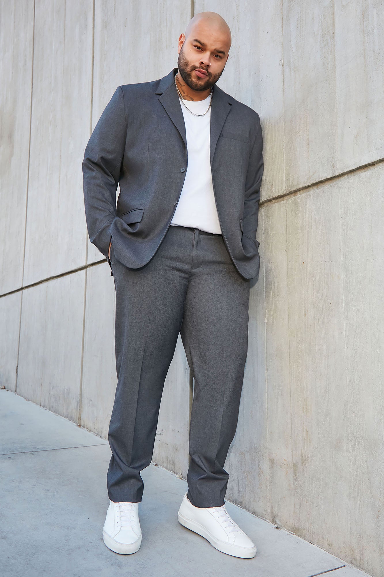 The Modern Stretch Slim Trouser - Mauve - HCWP
