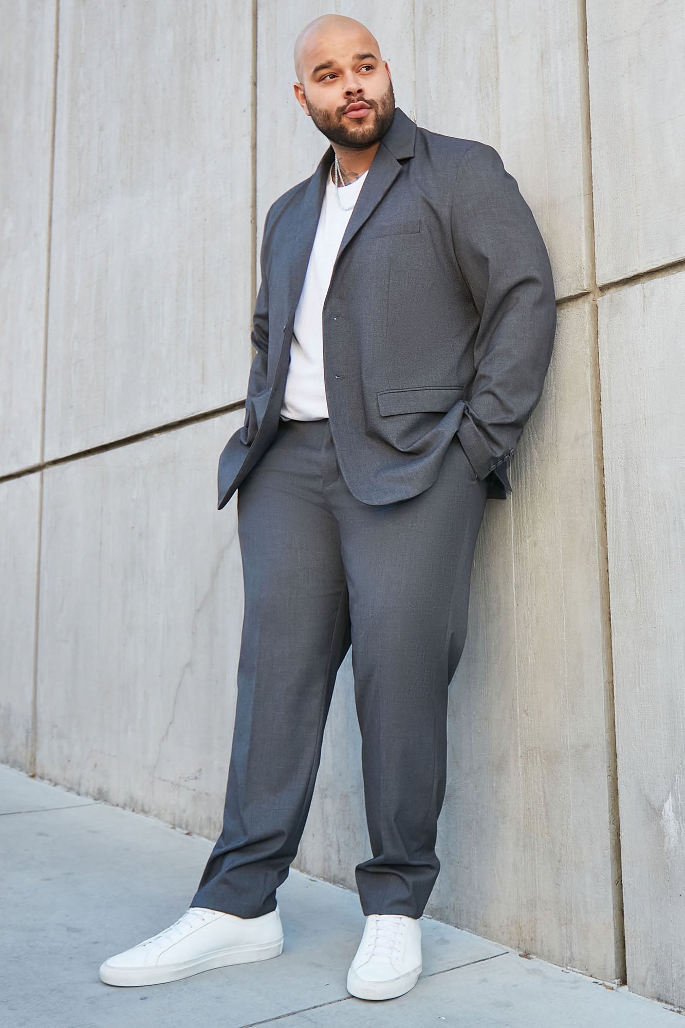 The Modern Stretch Slim Trouser - Mauve - HCWP