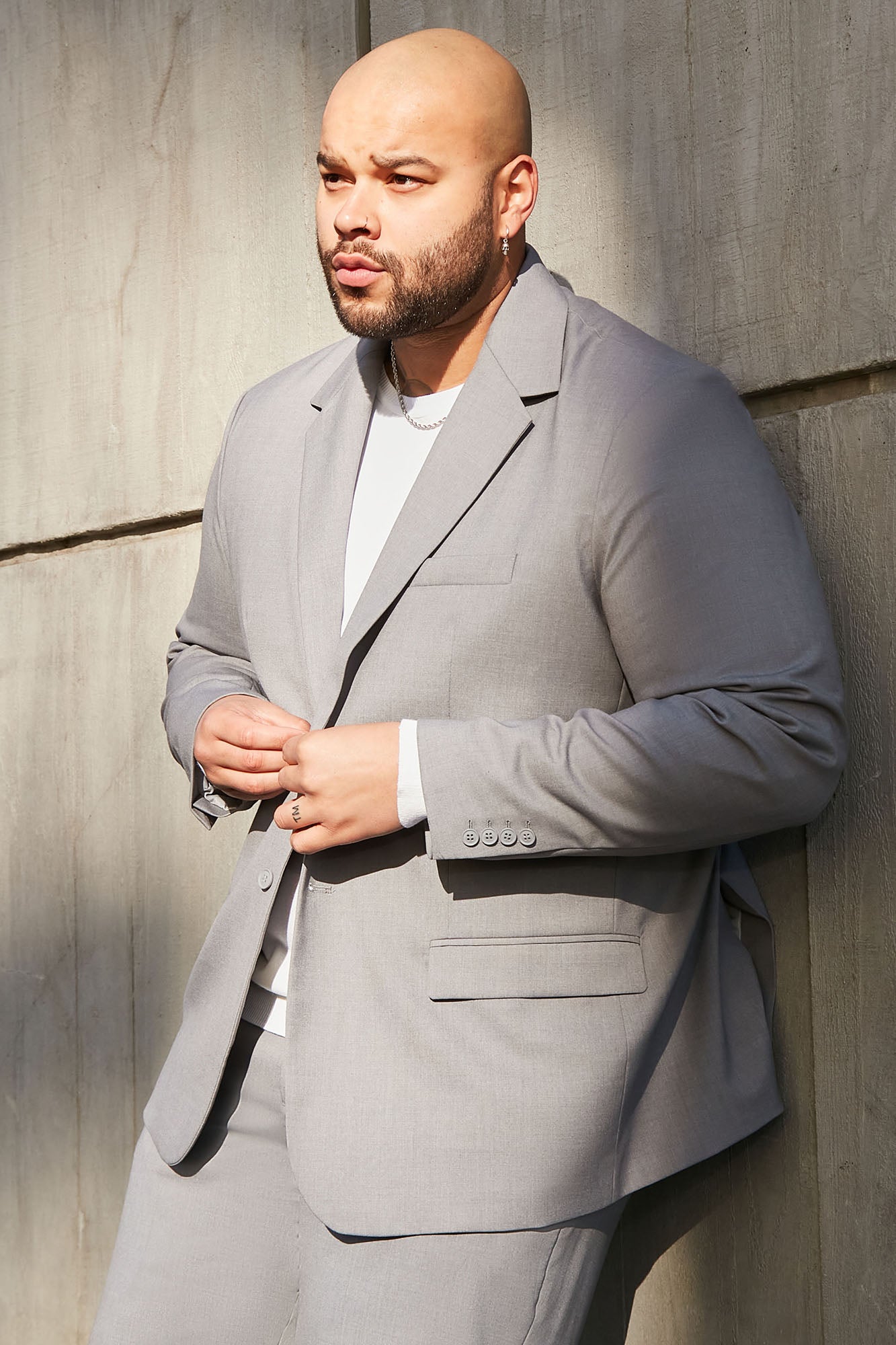 The Modern Stretch Suit Jacket - Blue - HCWP