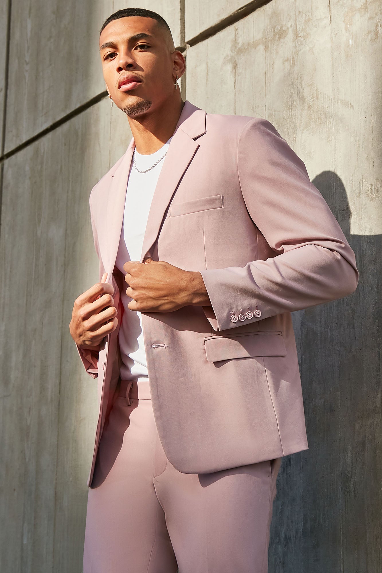 The Modern Stretch Suit Jacket - Blue - HCWP