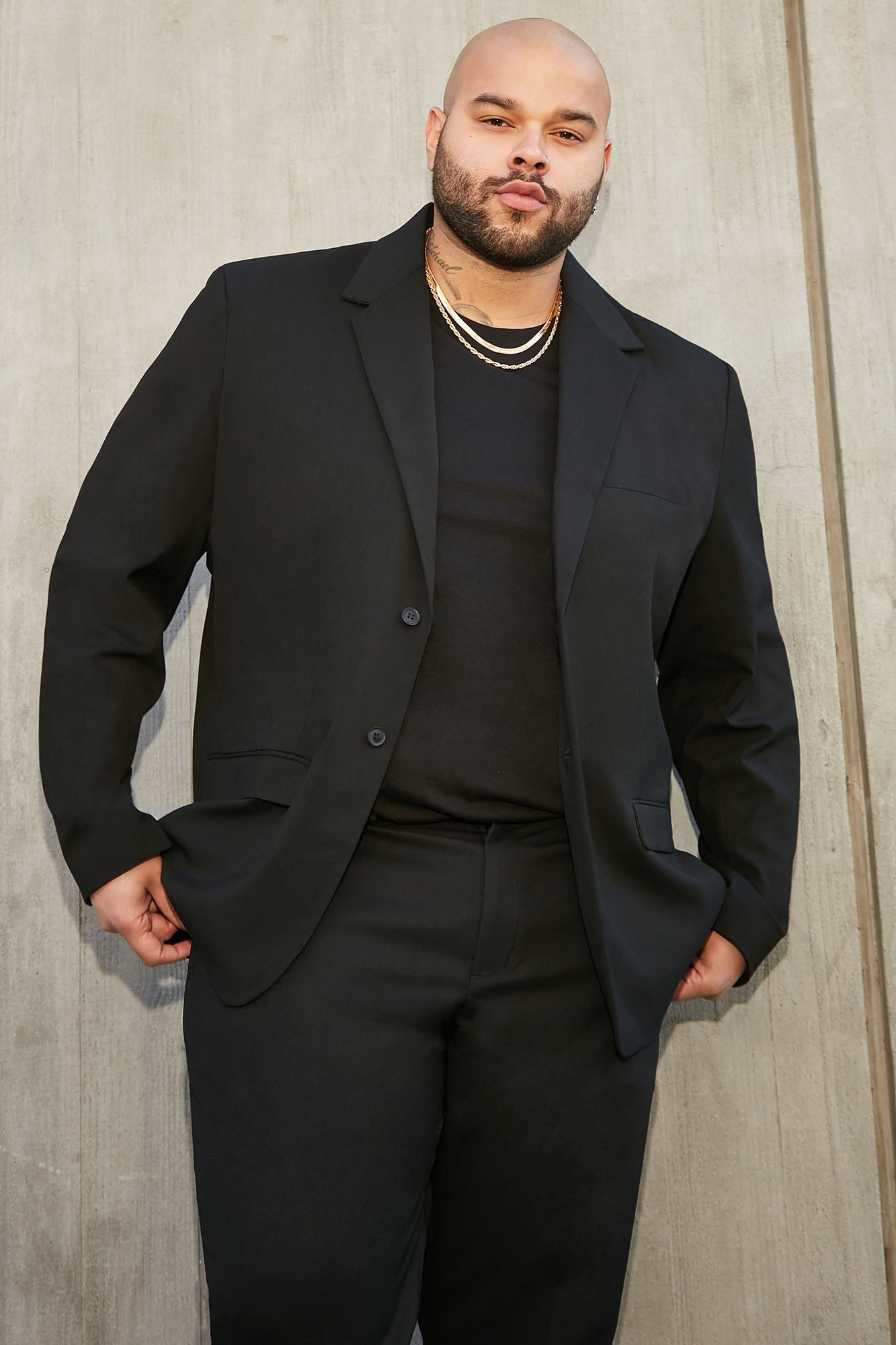 The Modern Stretch Suit Jacket - Blue - HCWP