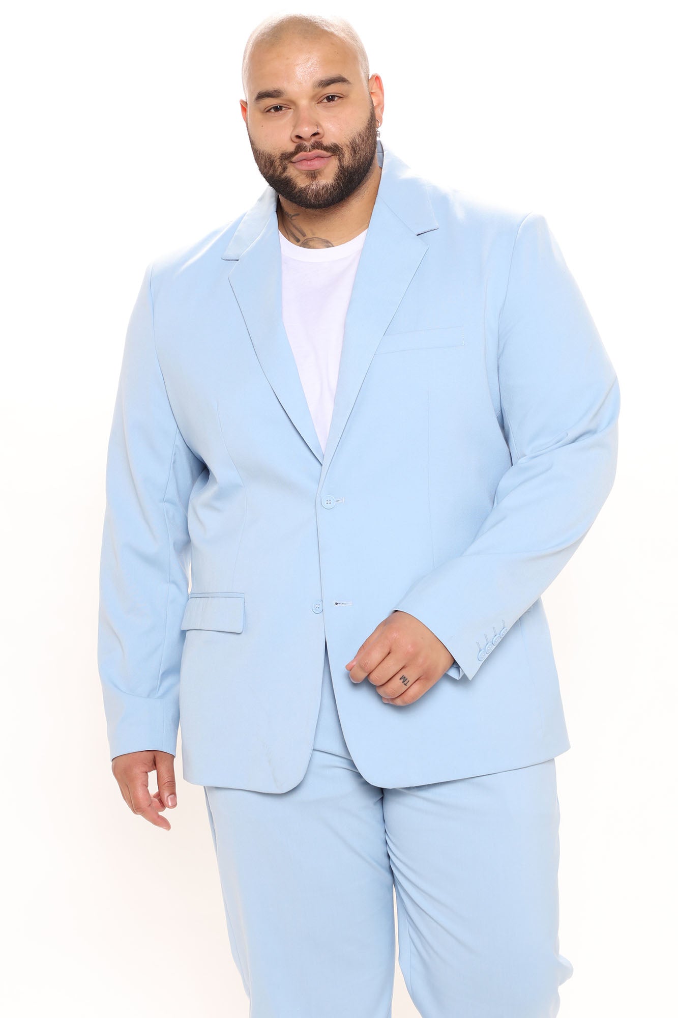 The Modern Stretch Suit Jacket - Blue - HCWP