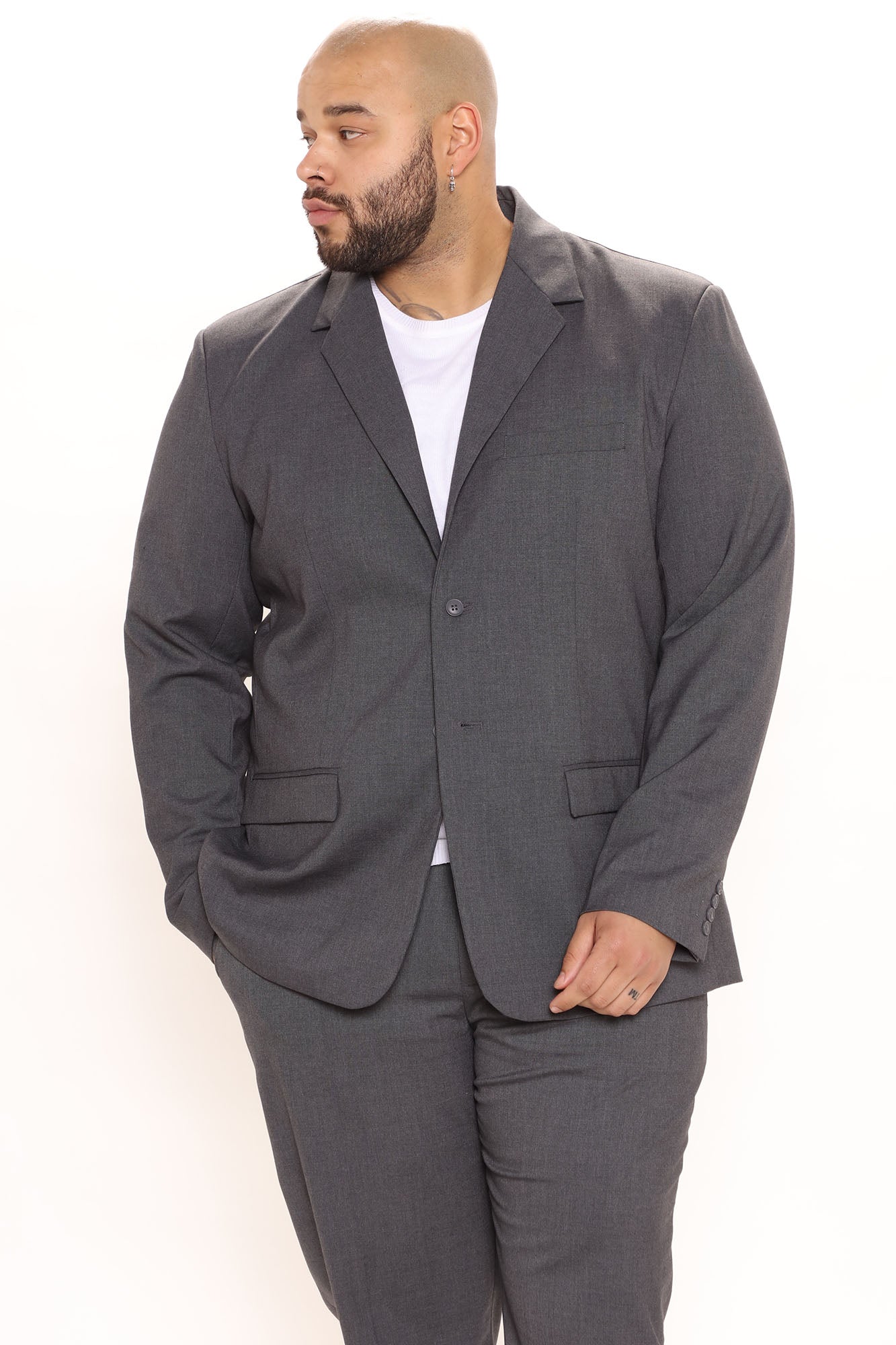 The Modern Stretch Suit Jacket - Blue - HCWP
