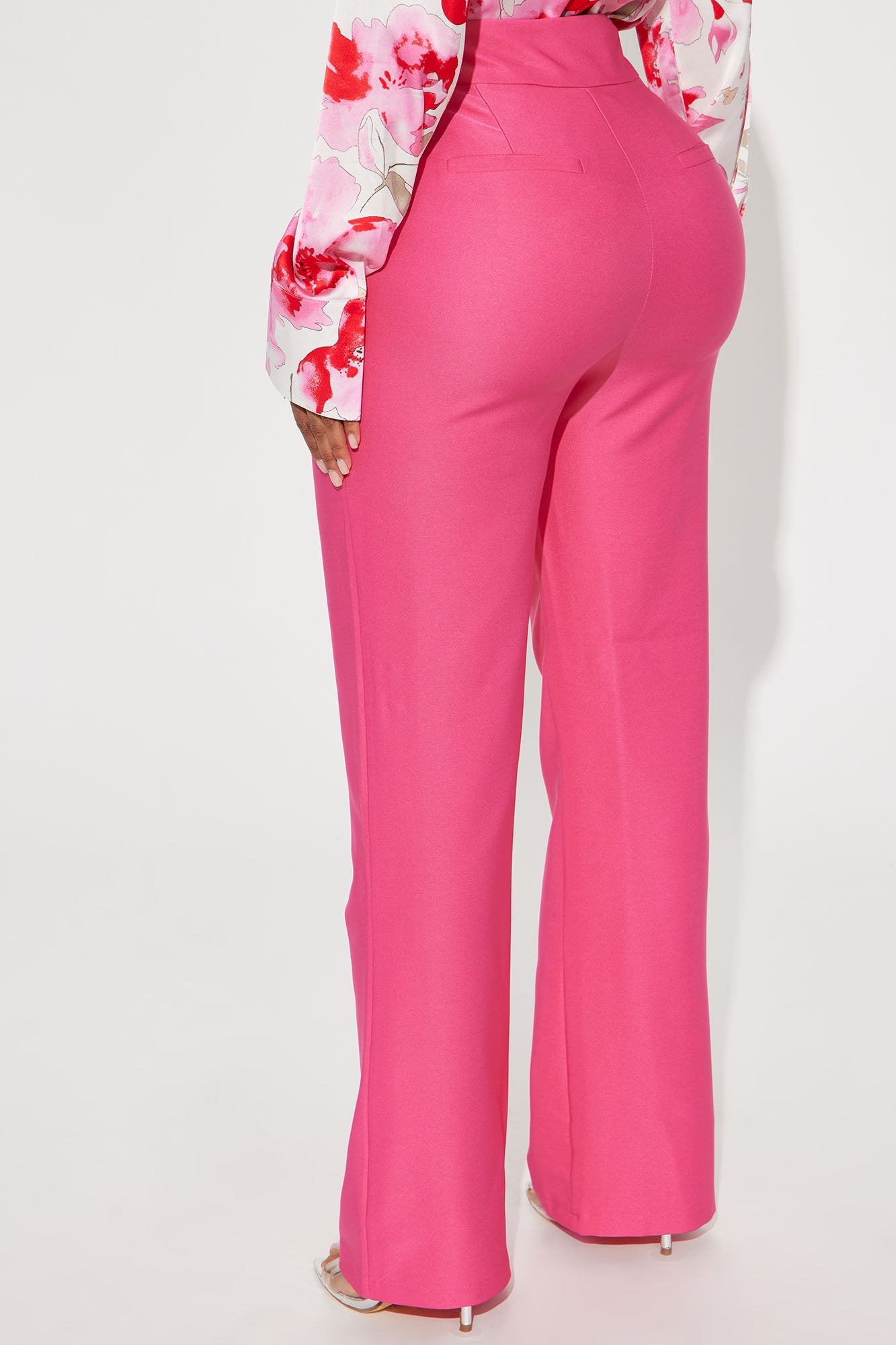 Diana Wide Leg Trouser - Khaki - HCWP