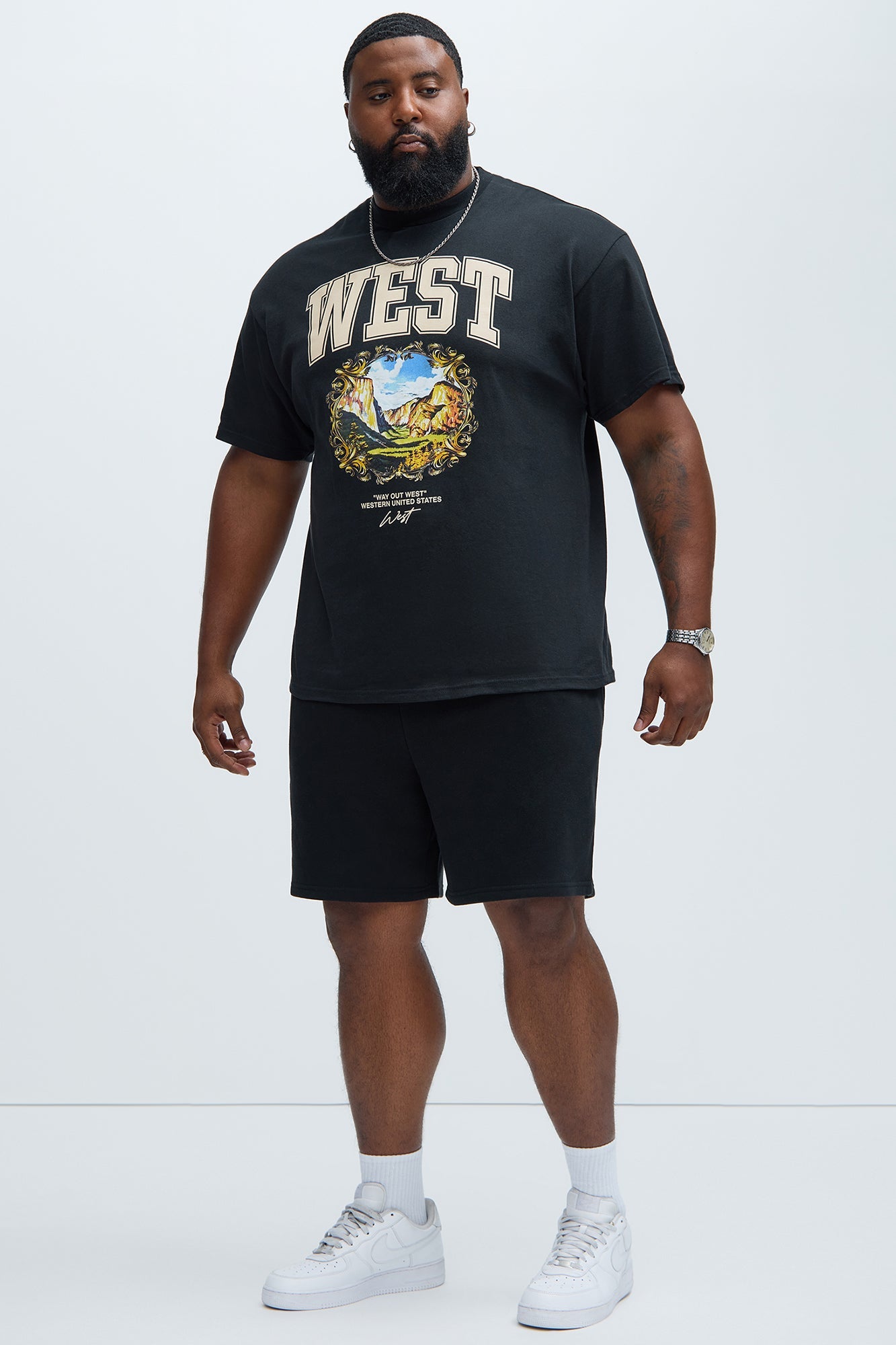 Tyson Sweatshort - Black - HCWP