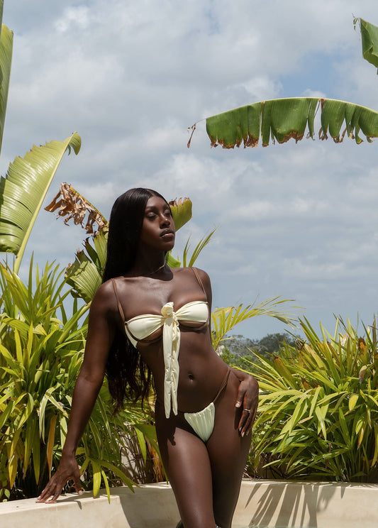 Flights To Ibiza 2 Piece Bikini - Cream/combo - HCWP