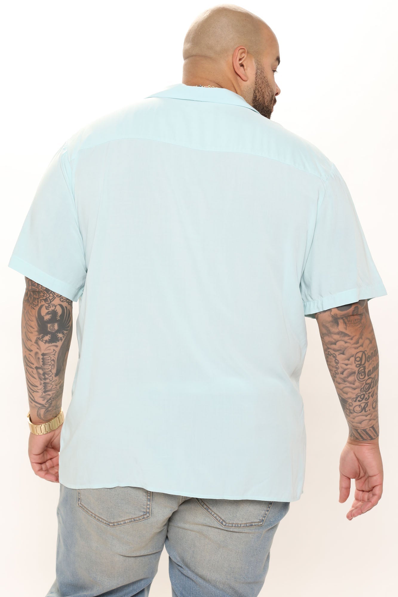 Dawson Short Sleeve Woven Top - Black - HCWP