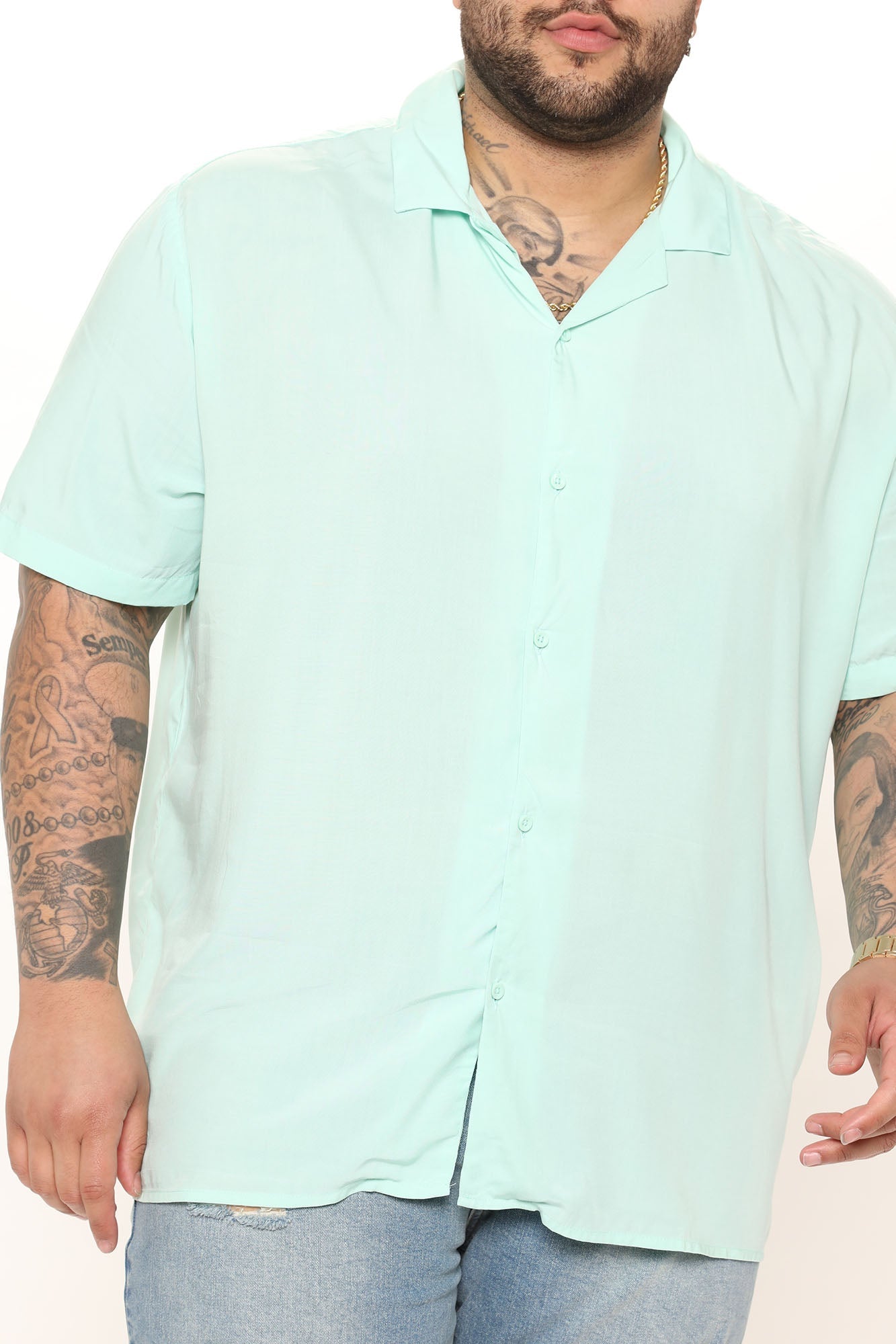 Dawson Short Sleeve Woven Top - Black - HCWP