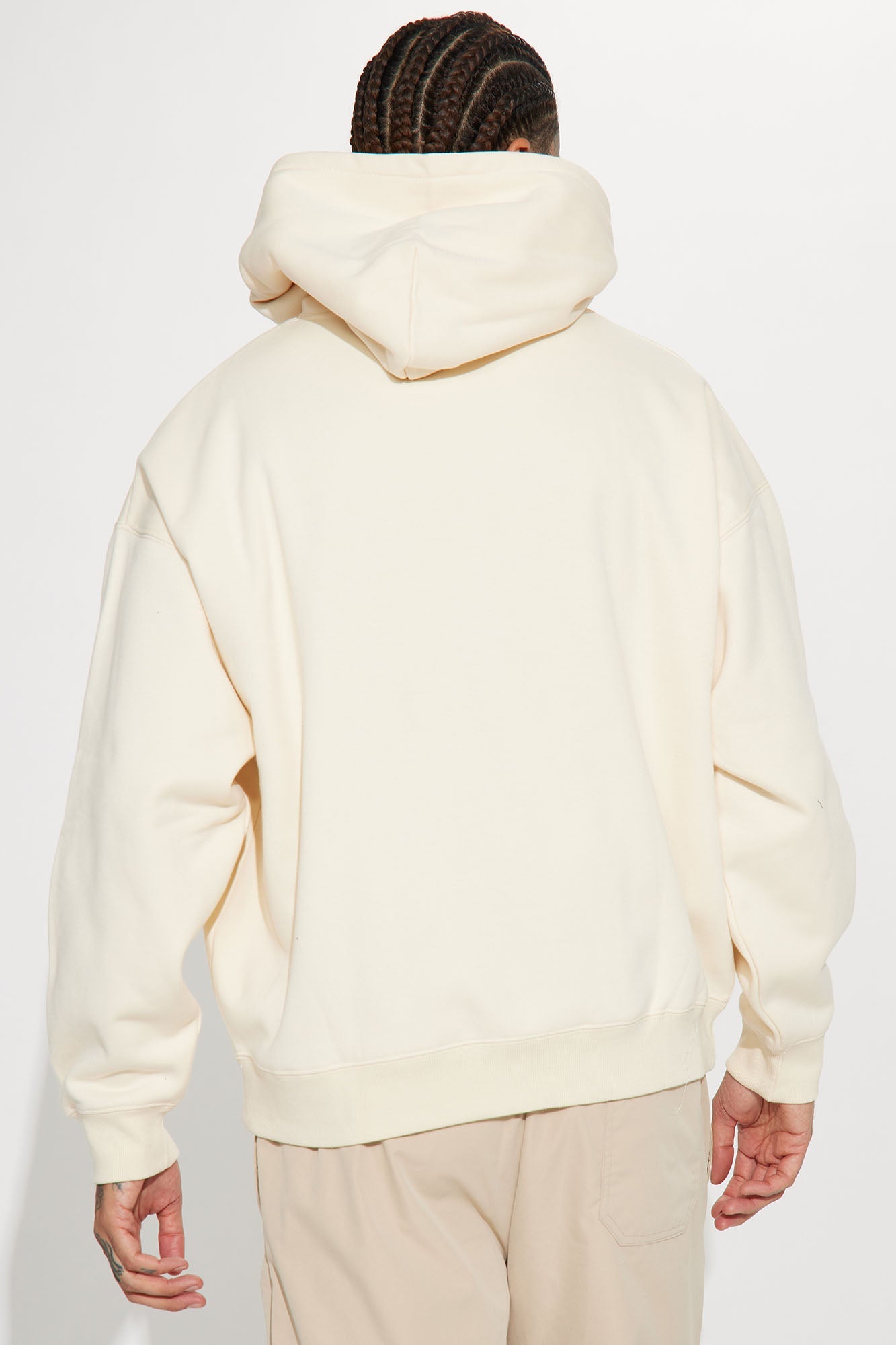 Tyson Oversized Heavyweight Hoodie - Black - HCWP