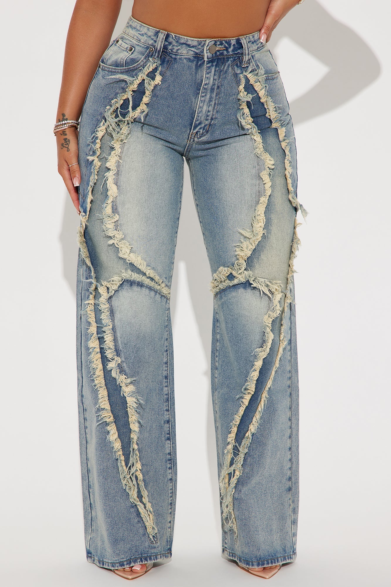 So Electric Tinted Straight Leg Jeans - Vintage Wash - HCWP