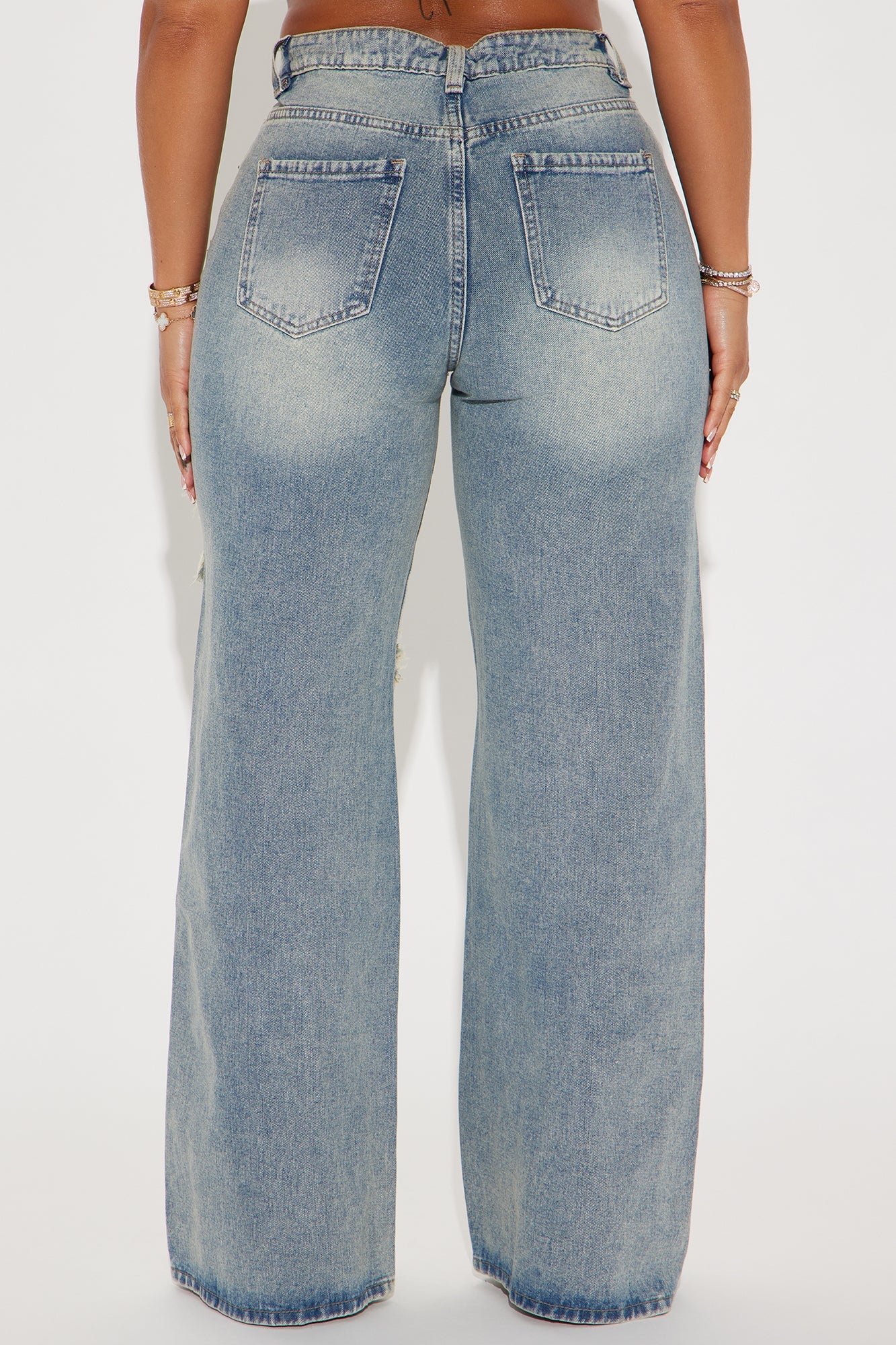 So Electric Tinted Straight Leg Jeans - Vintage Wash - HCWP