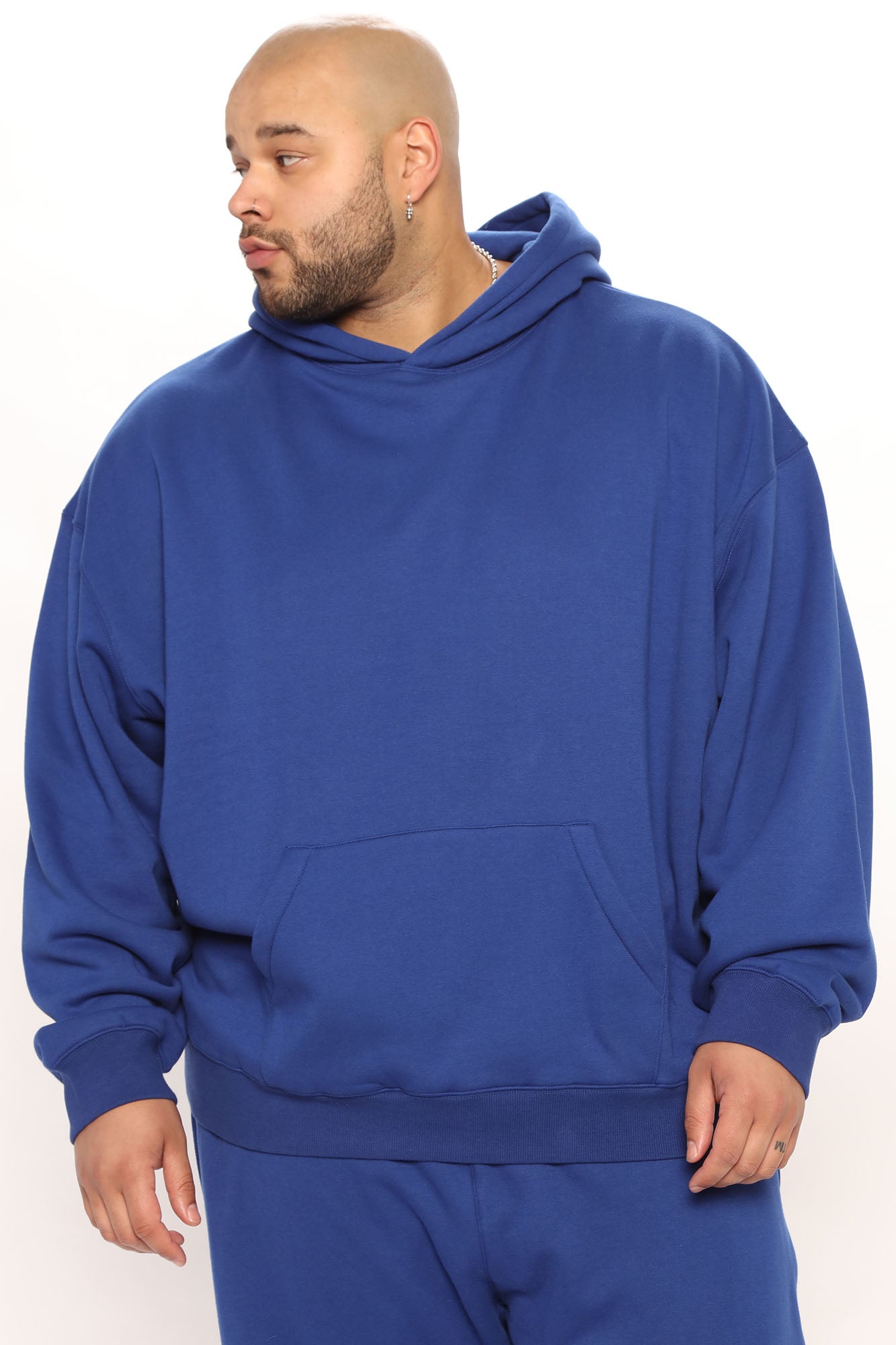 Tyson Oversized Heavyweight Hoodie - Black - HCWP