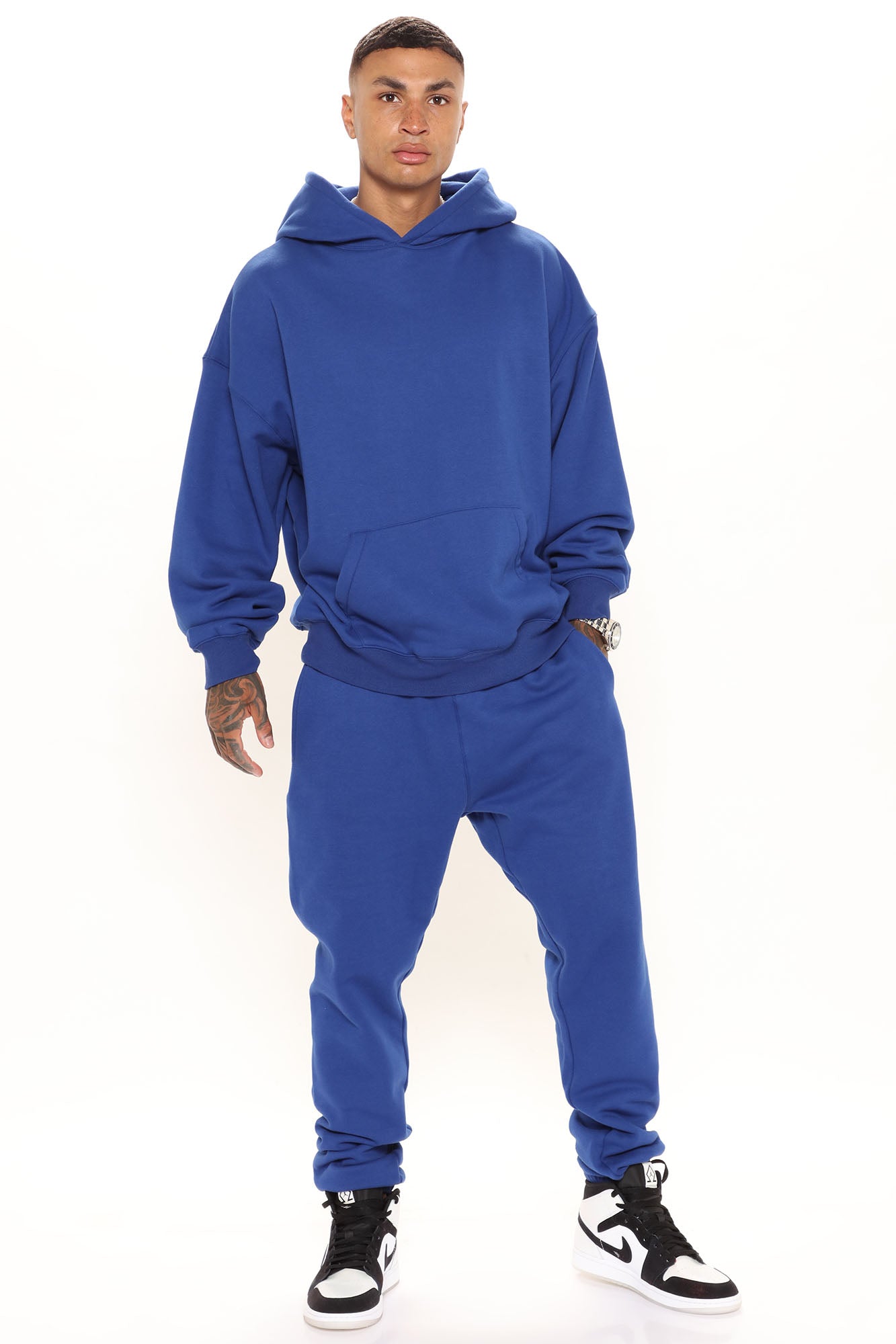 Tyson Oversized Heavyweight Hoodie - Black - HCWP