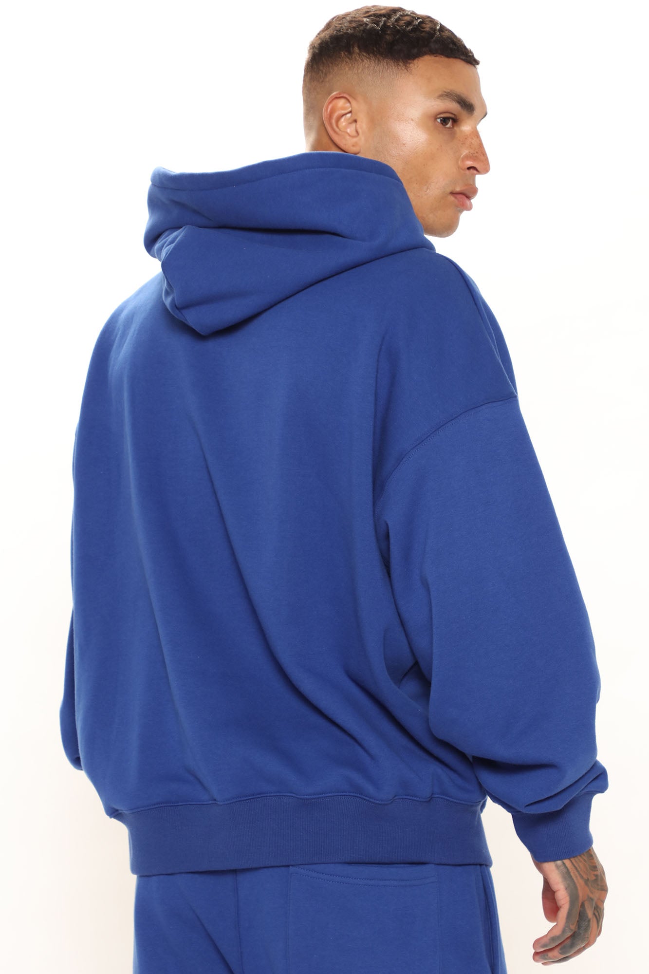 Tyson Oversized Heavyweight Hoodie - Black - HCWP
