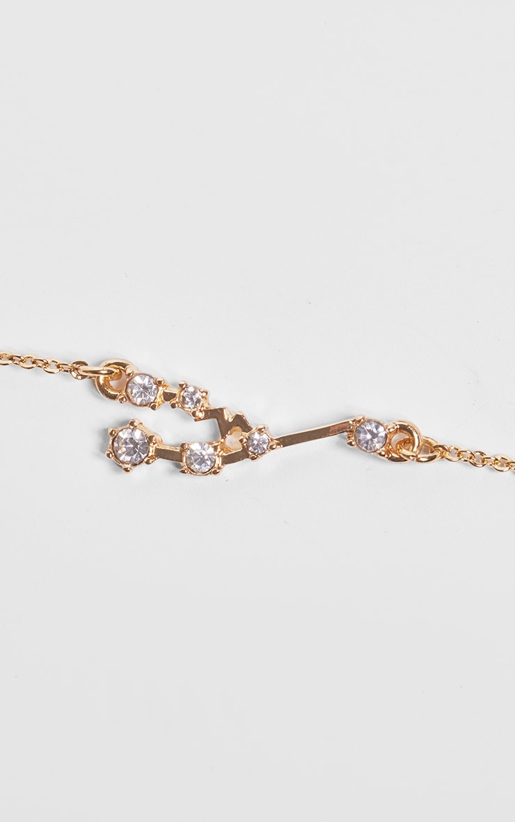 Gold Plated Taurus Celestial Necklace - HCWP