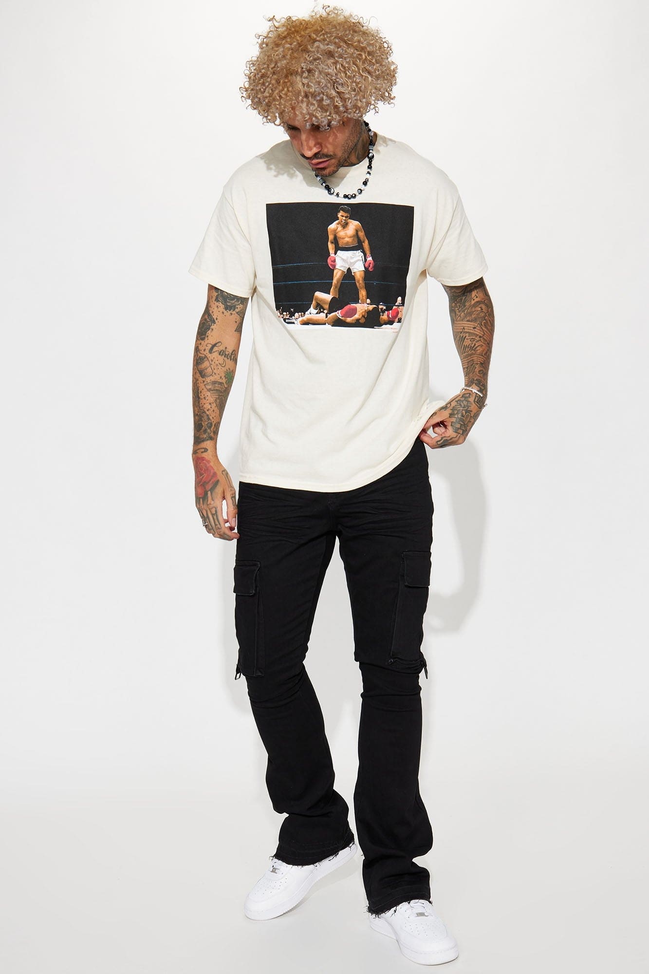 ALI 2 Short Sleeve Tee - Cream - HCWP