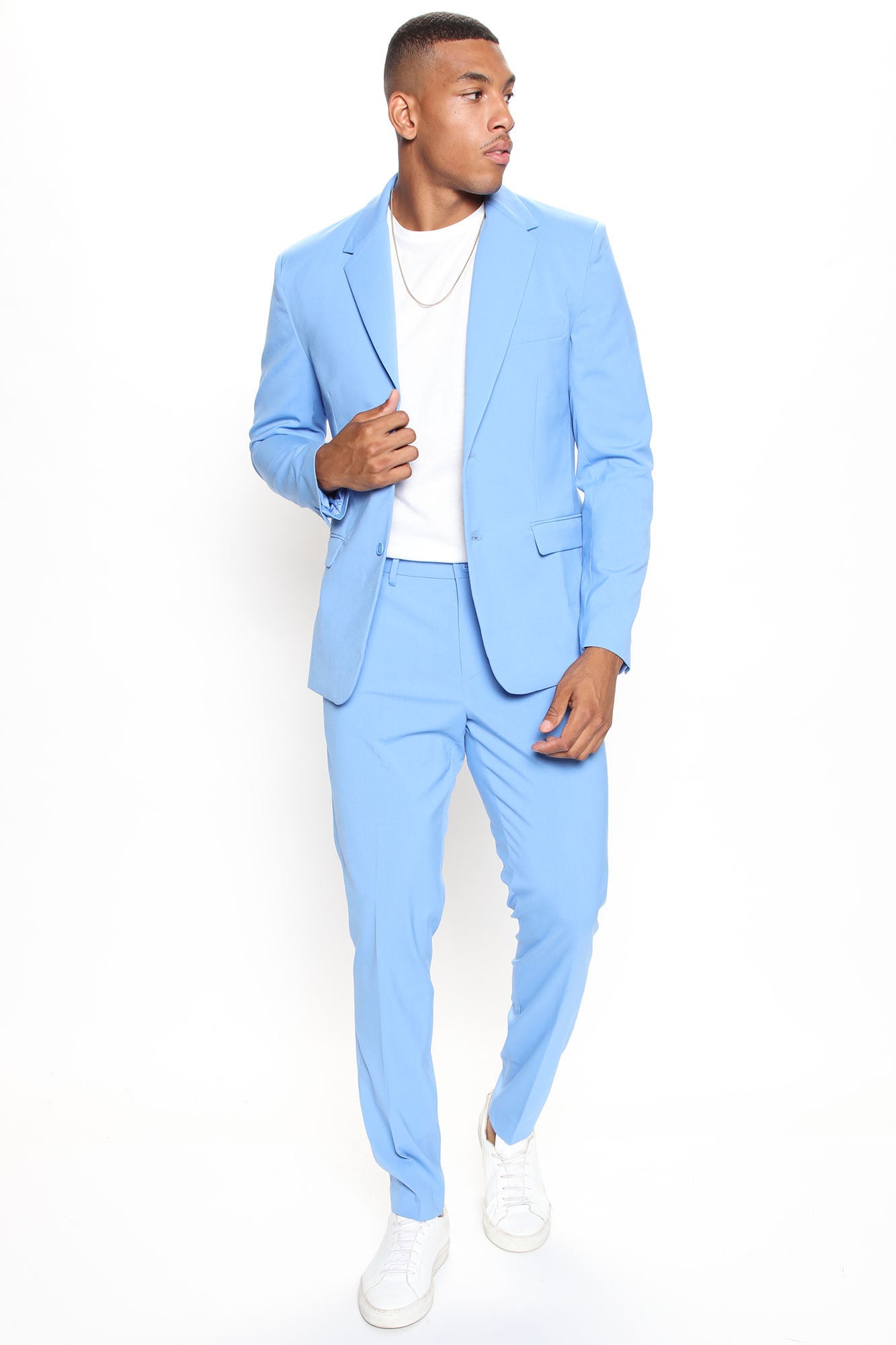 The Modern Stretch Suit Jacket - Blue - HCWP
