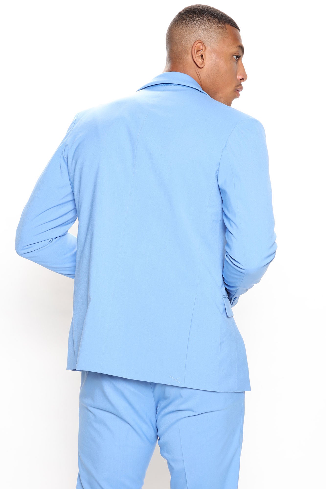 The Modern Stretch Suit Jacket - Blue - HCWP