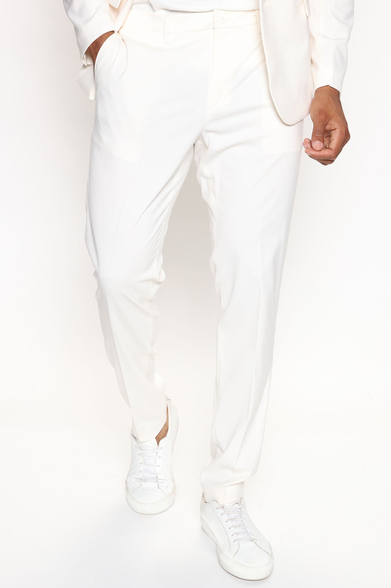 The Modern Stretch Slim Trouser - Mauve - HCWP