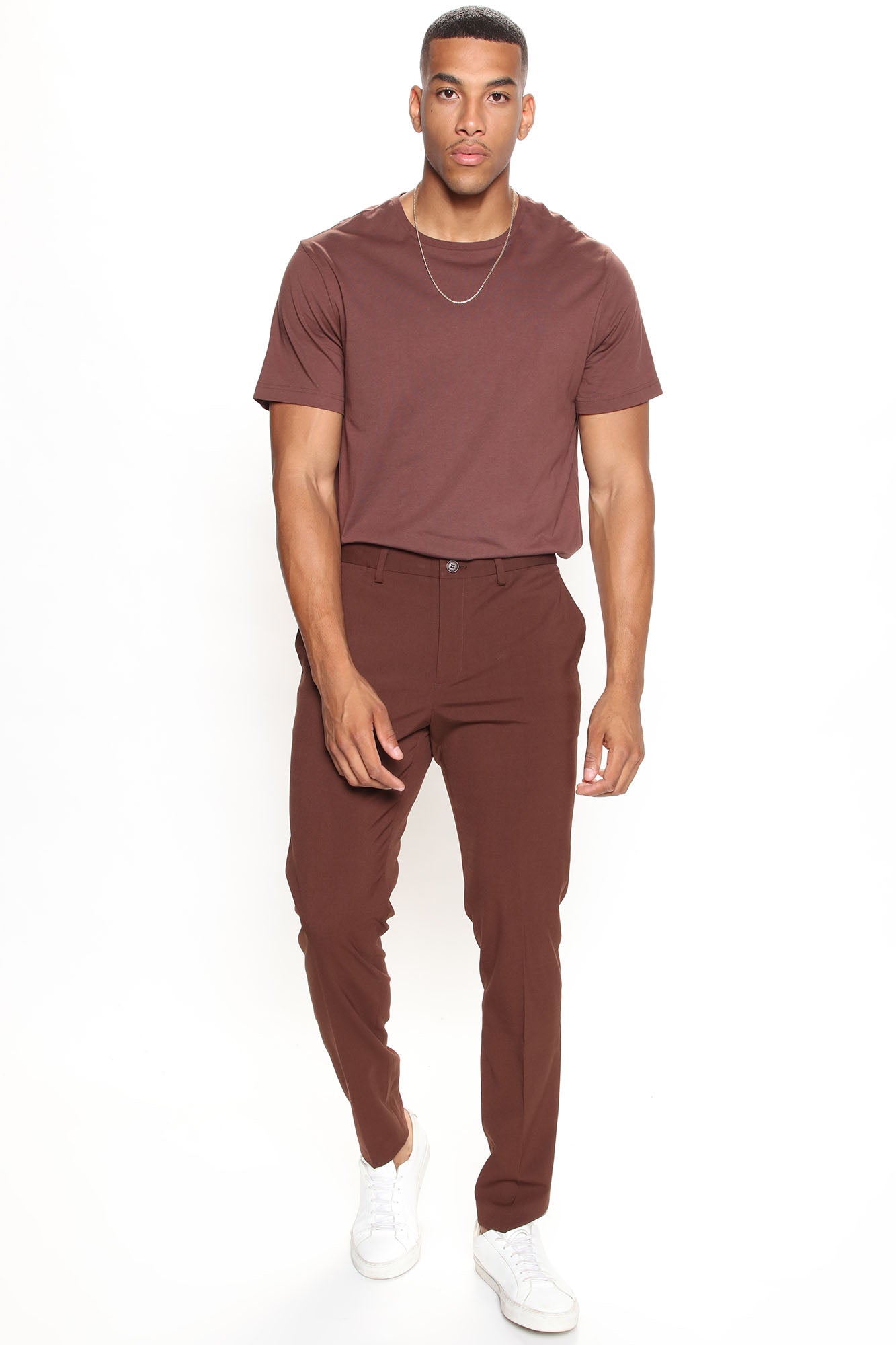 The Modern Stretch Slim Trouser - Mauve - HCWP