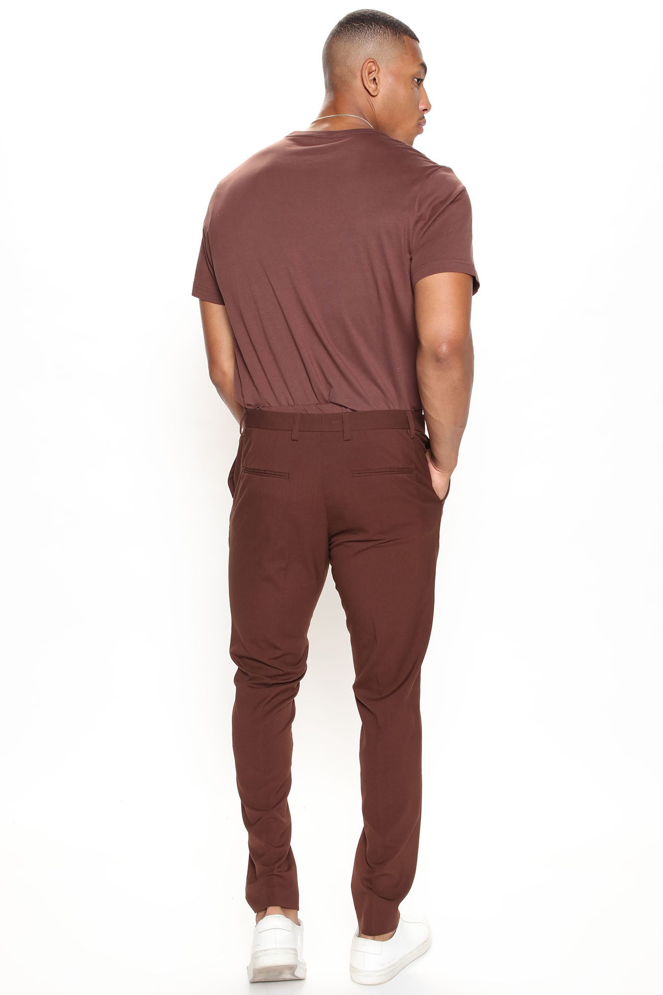 The Modern Stretch Slim Trouser - Mauve - HCWP