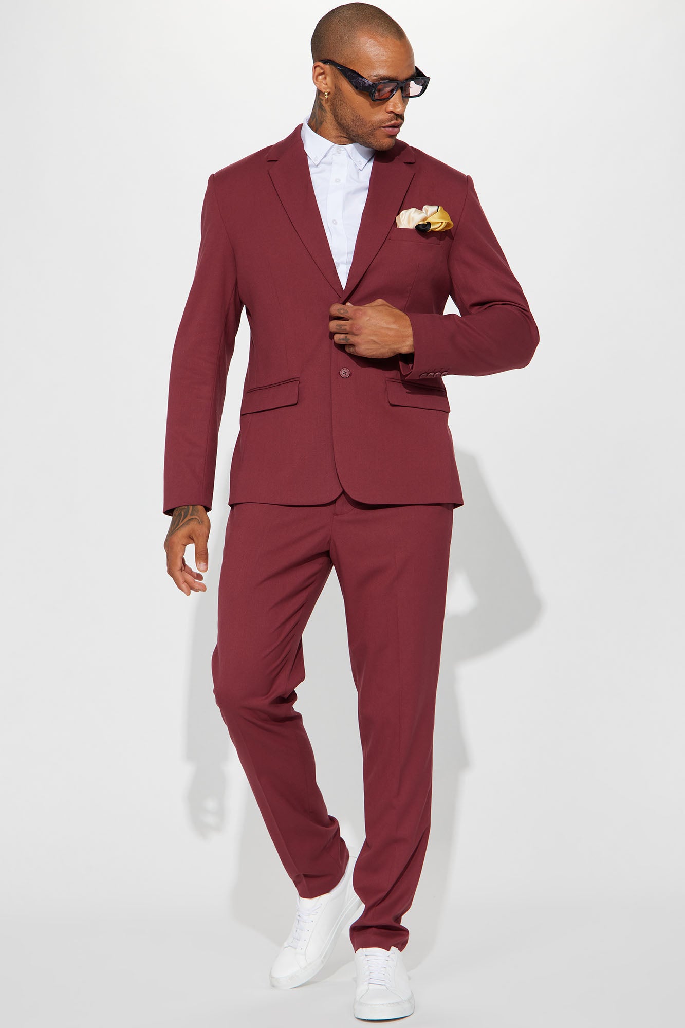 The Modern Stretch Slim Trouser - Mauve - HCWP