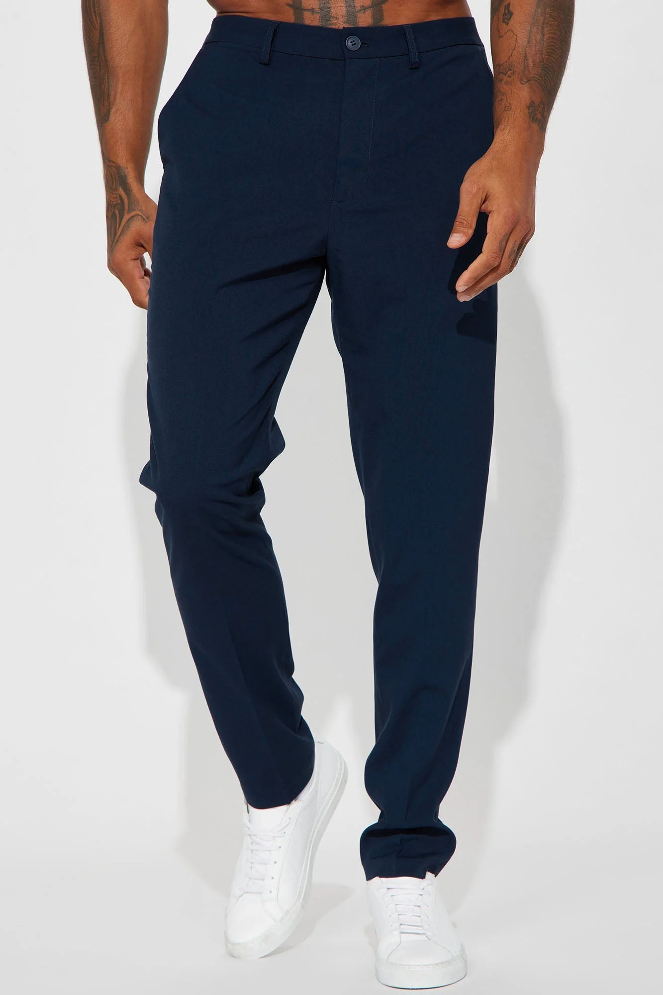 The Modern Stretch Slim Trouser - Mauve - HCWP