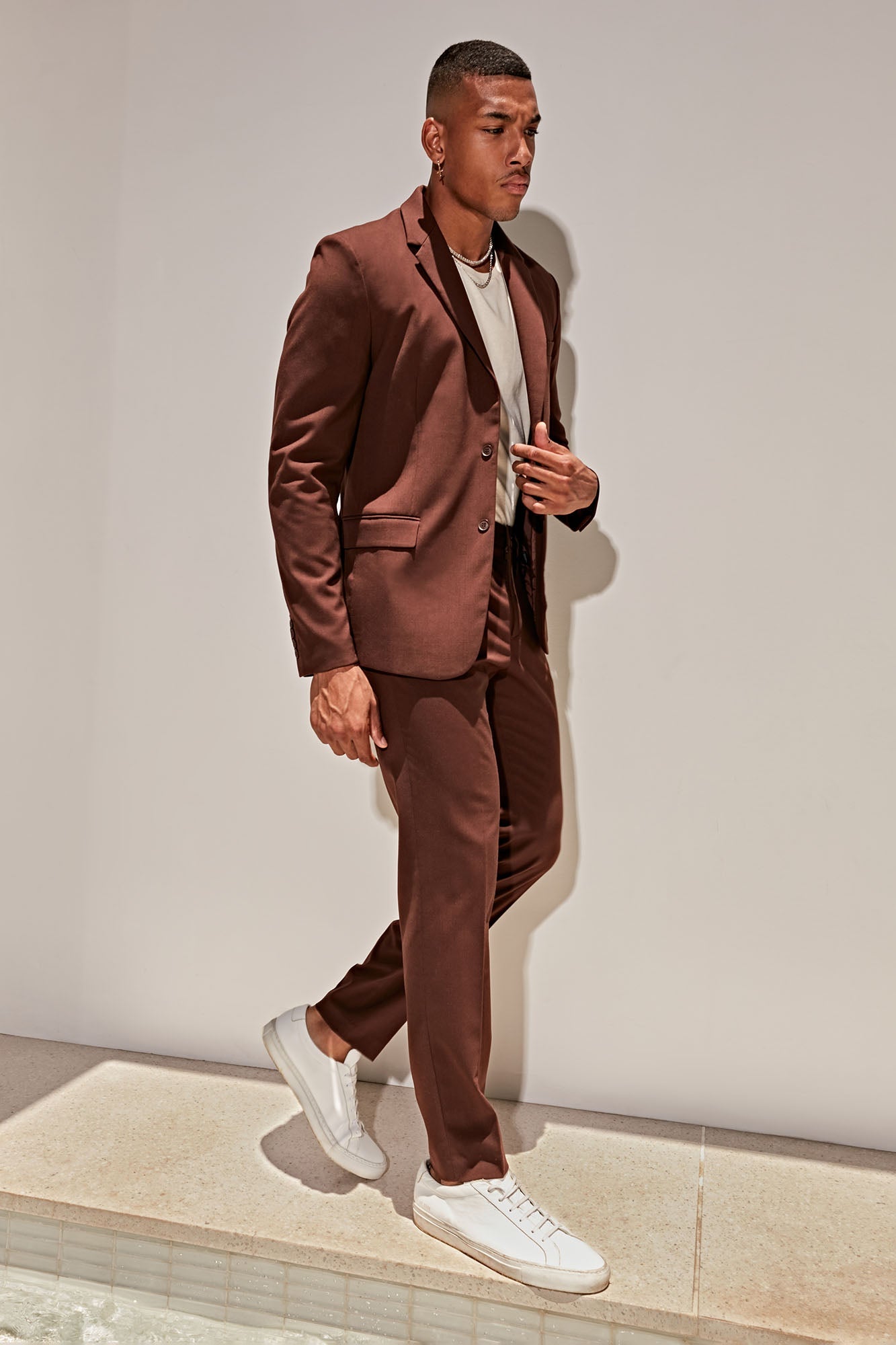 The Modern Stretch Suit Jacket - Blue - HCWP