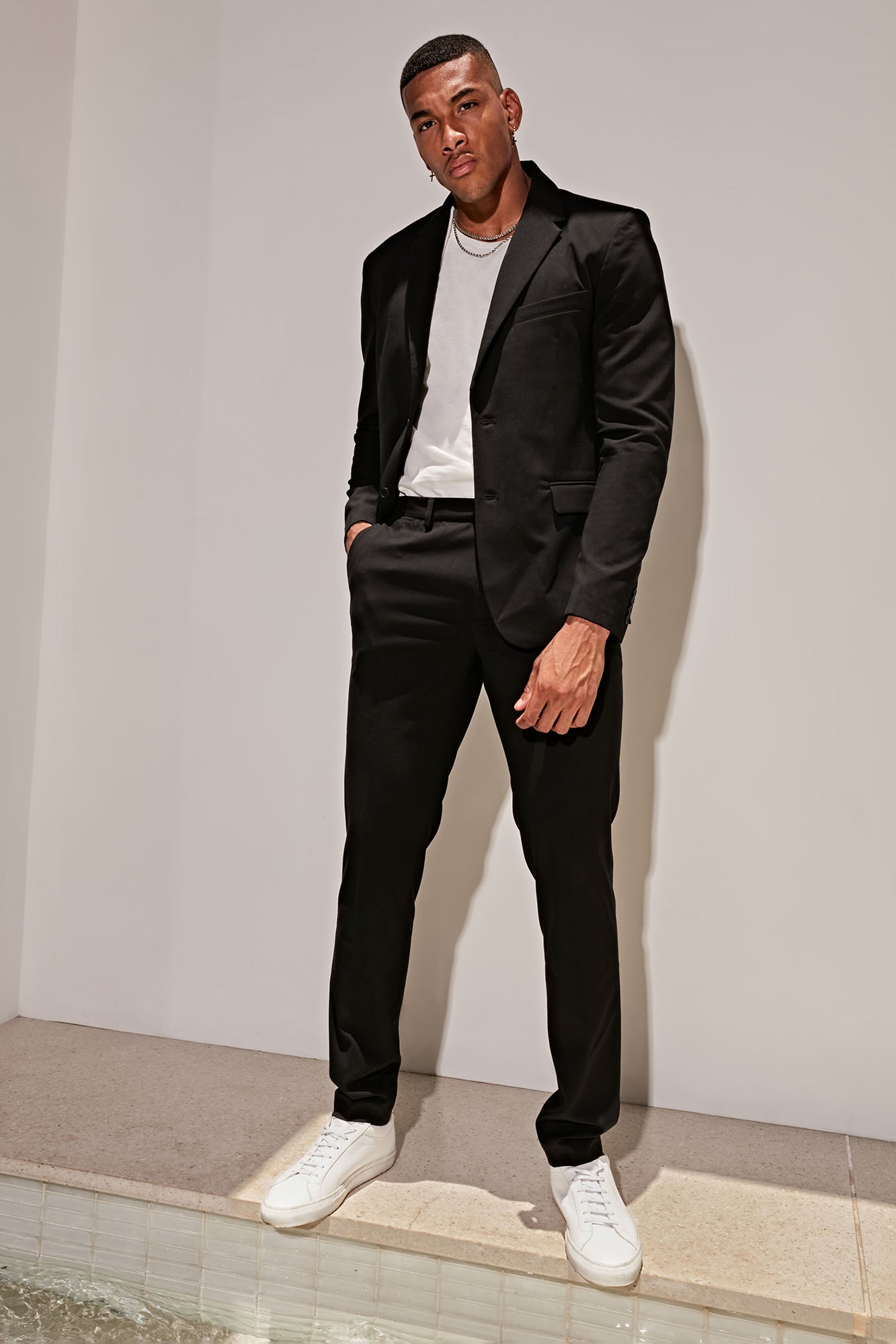 The Modern Stretch Slim Trouser - Mauve - HCWP