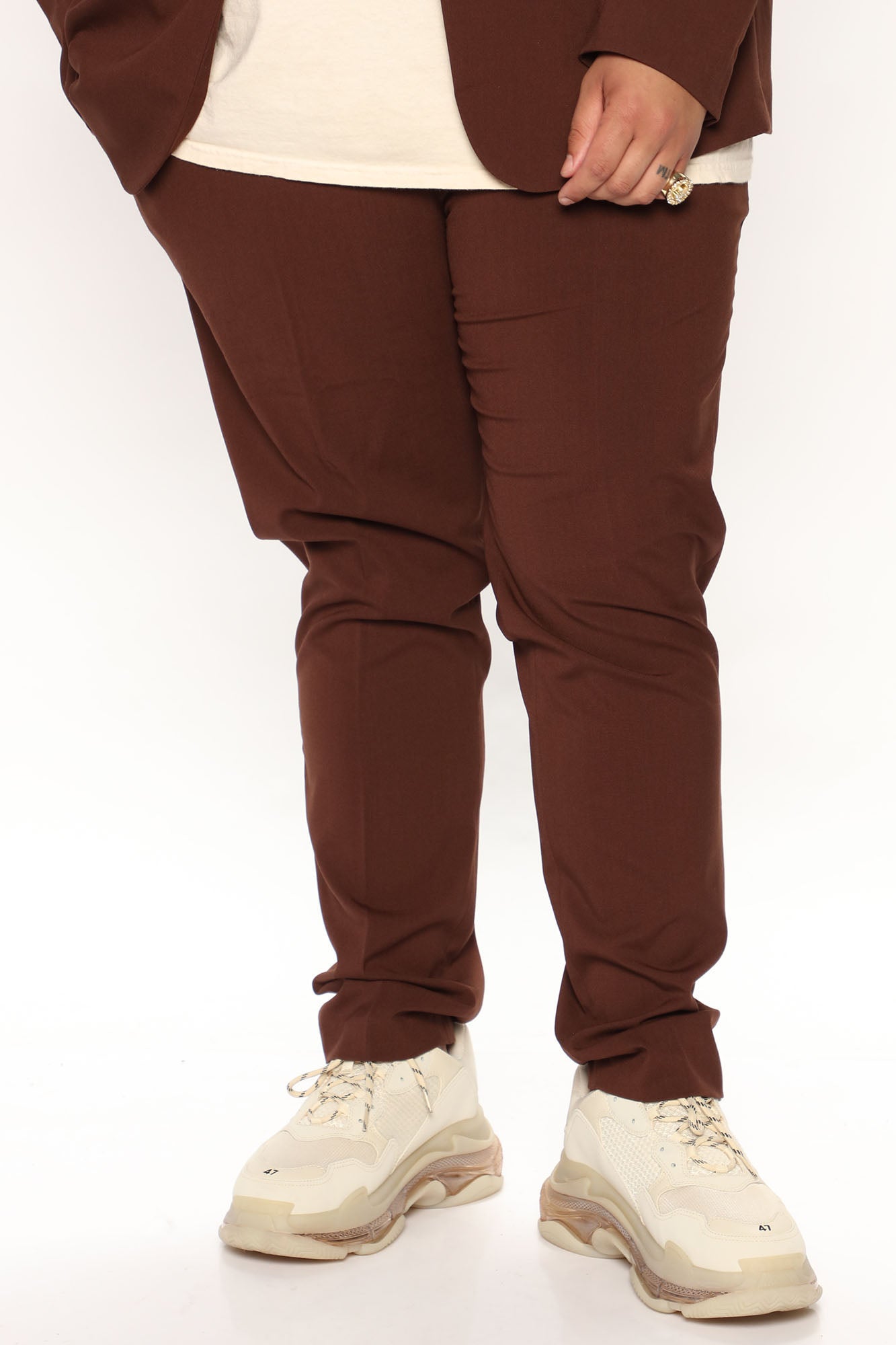 The Modern Stretch Slim Trouser - Mauve - HCWP