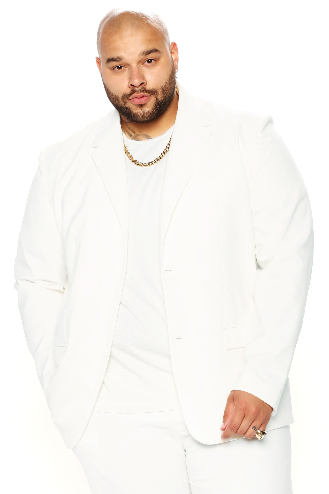 The Modern Stretch Suit Jacket - Blue - HCWP