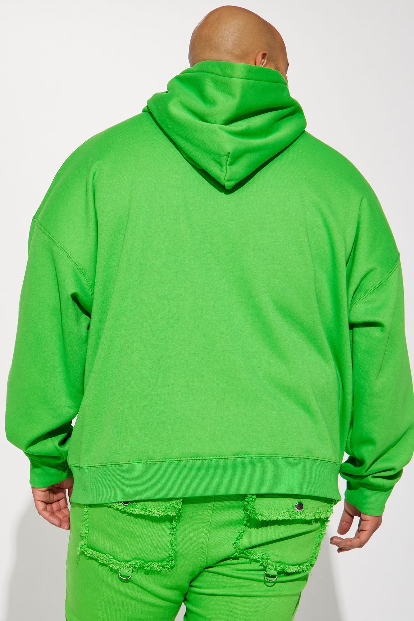 Tyson Oversized Heavyweight Hoodie - Black - HCWP