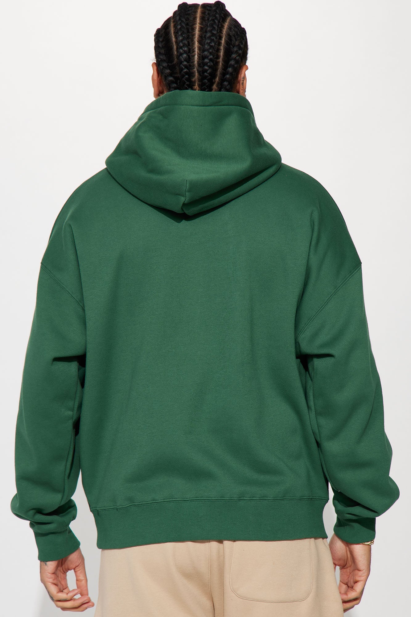 Tyson Oversized Heavyweight Hoodie - Black - HCWP