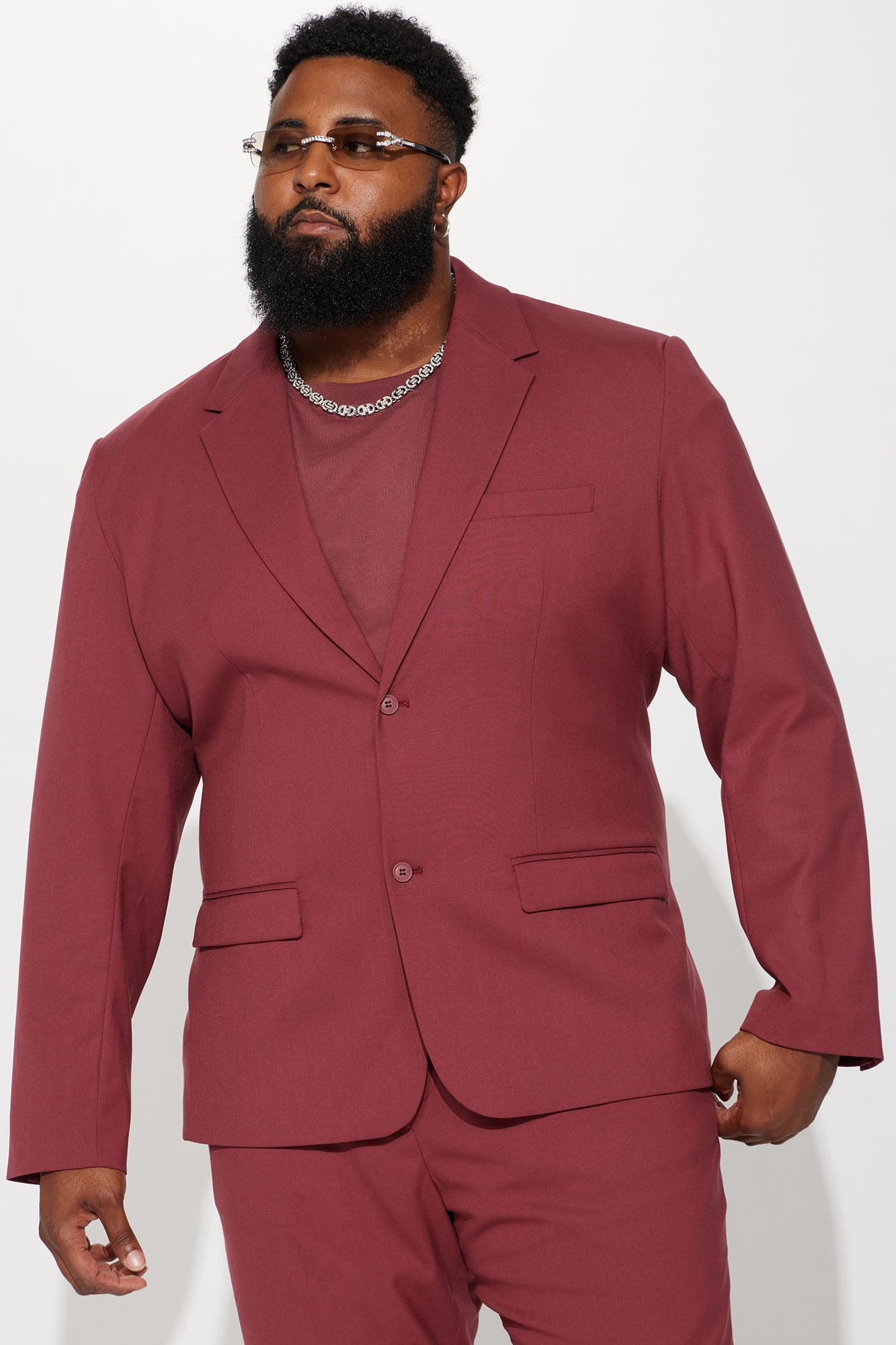 The Modern Stretch Suit Jacket - Blue - HCWP