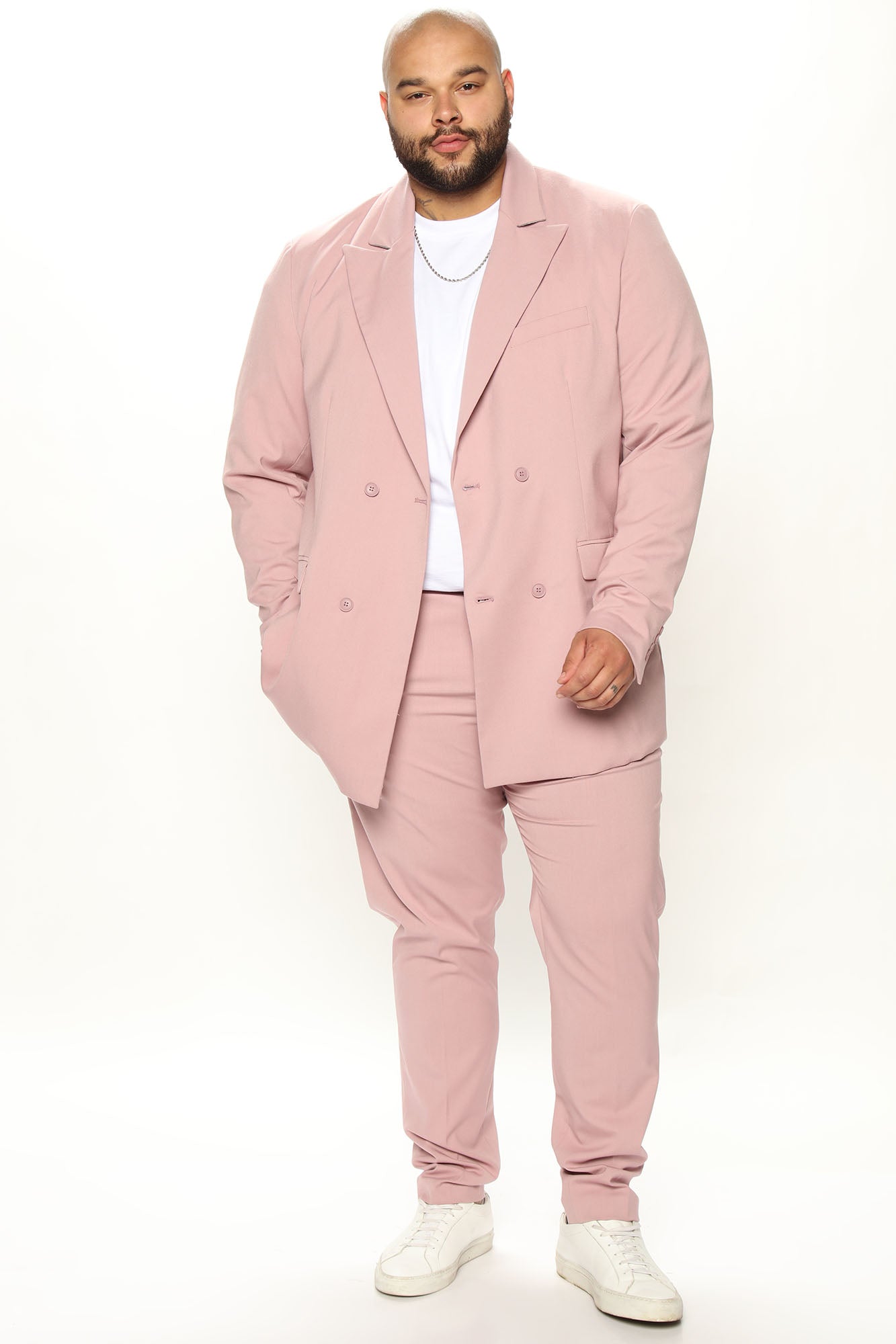 The Modern Stretch Slim Trouser - Mauve - HCWP