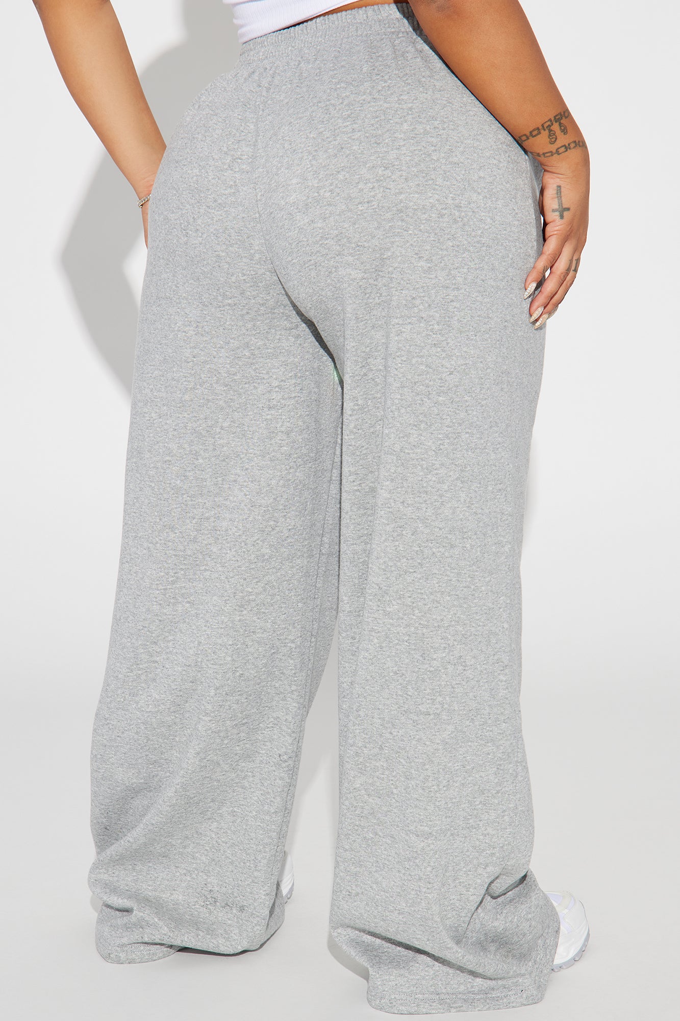 Cassandra Cross Over Lounge Pant - Black - HCWP