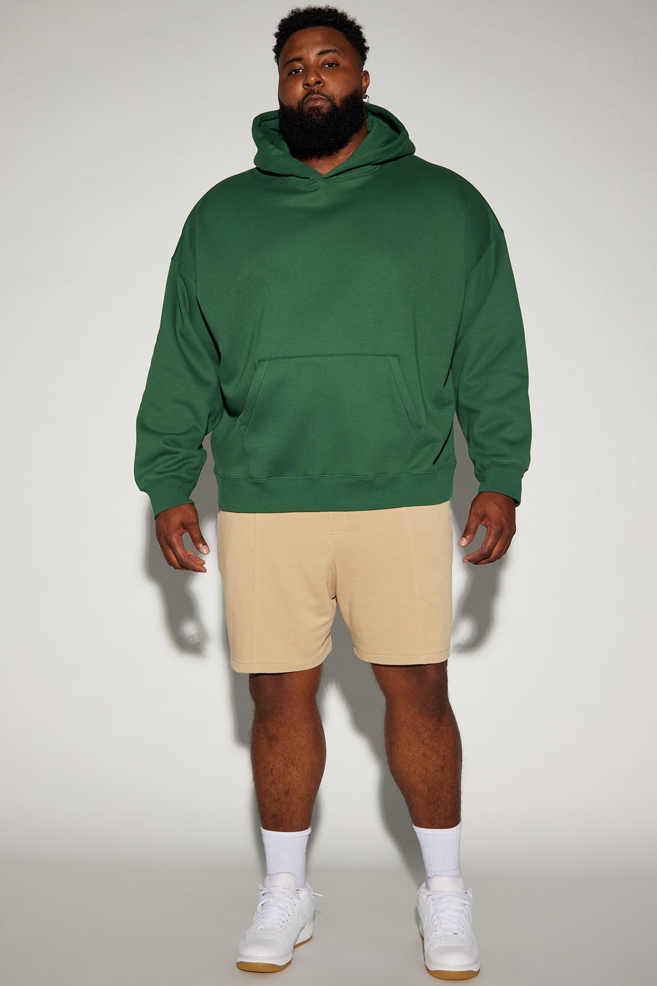 Tyson Oversized Heavyweight Hoodie - Black - HCWP