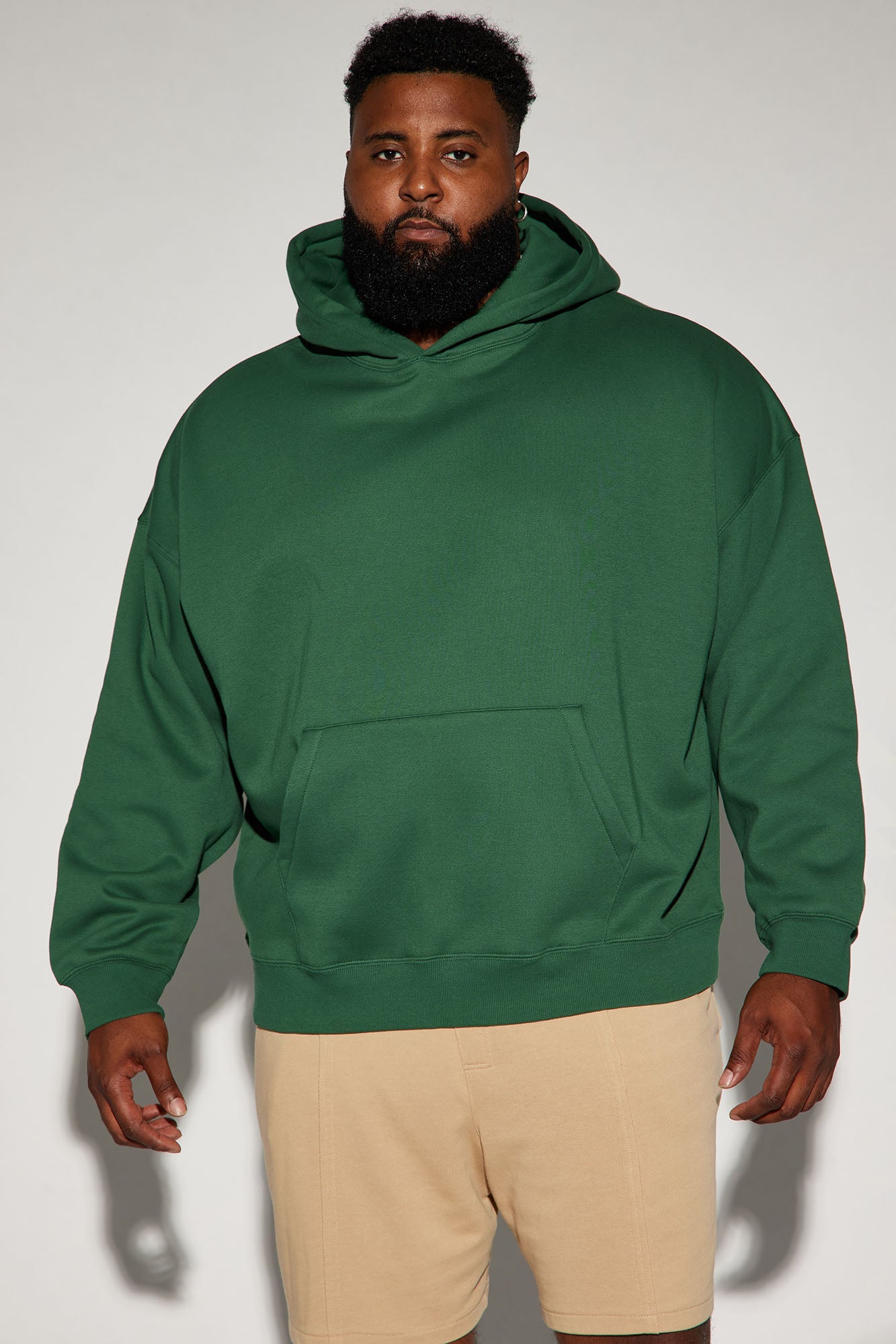 Tyson Oversized Heavyweight Hoodie - Black - HCWP