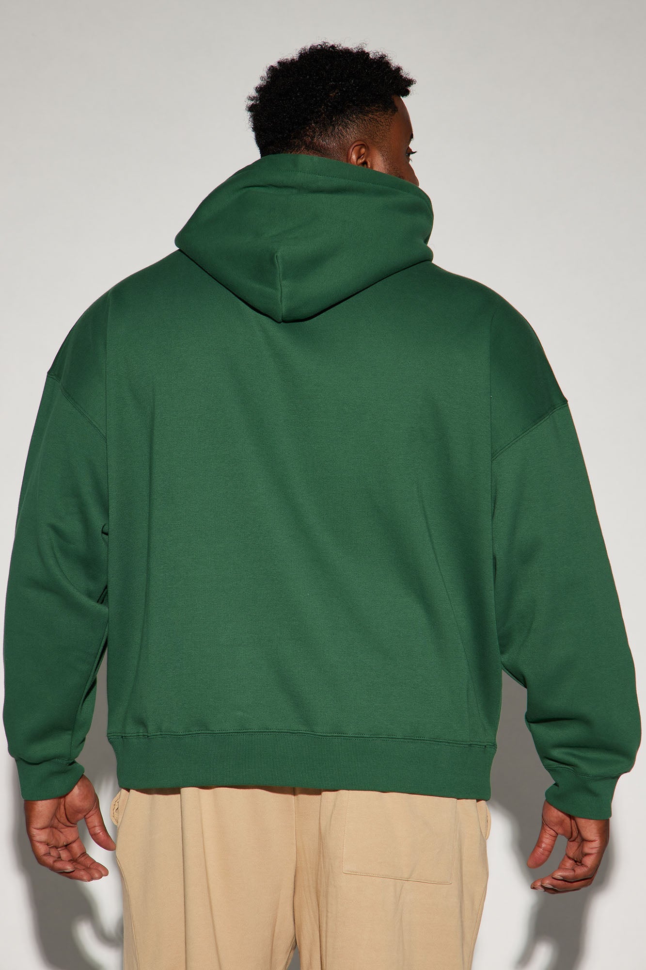 Tyson Oversized Heavyweight Hoodie - Black - HCWP