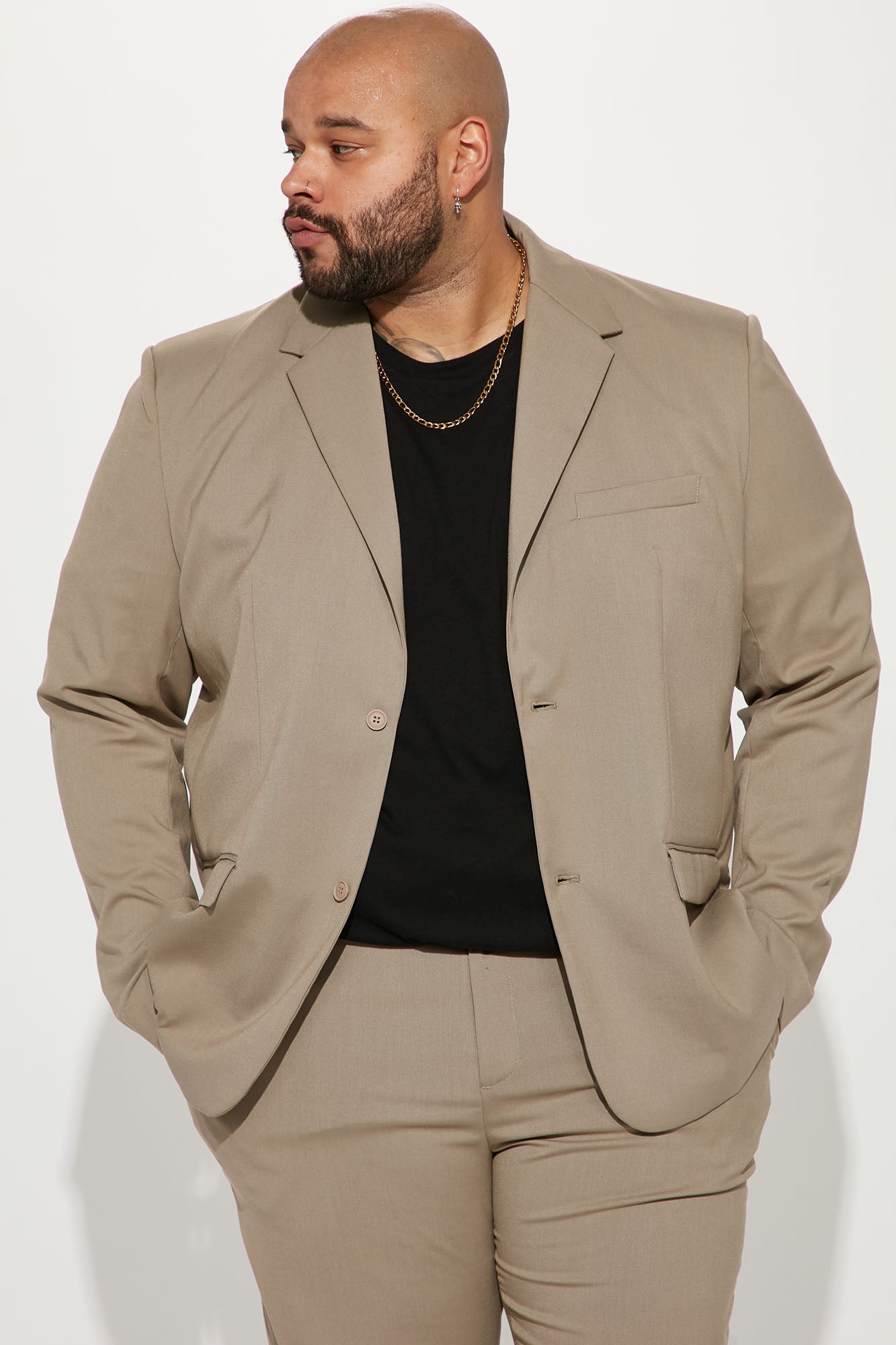The Modern Stretch Suit Jacket - Blue - HCWP