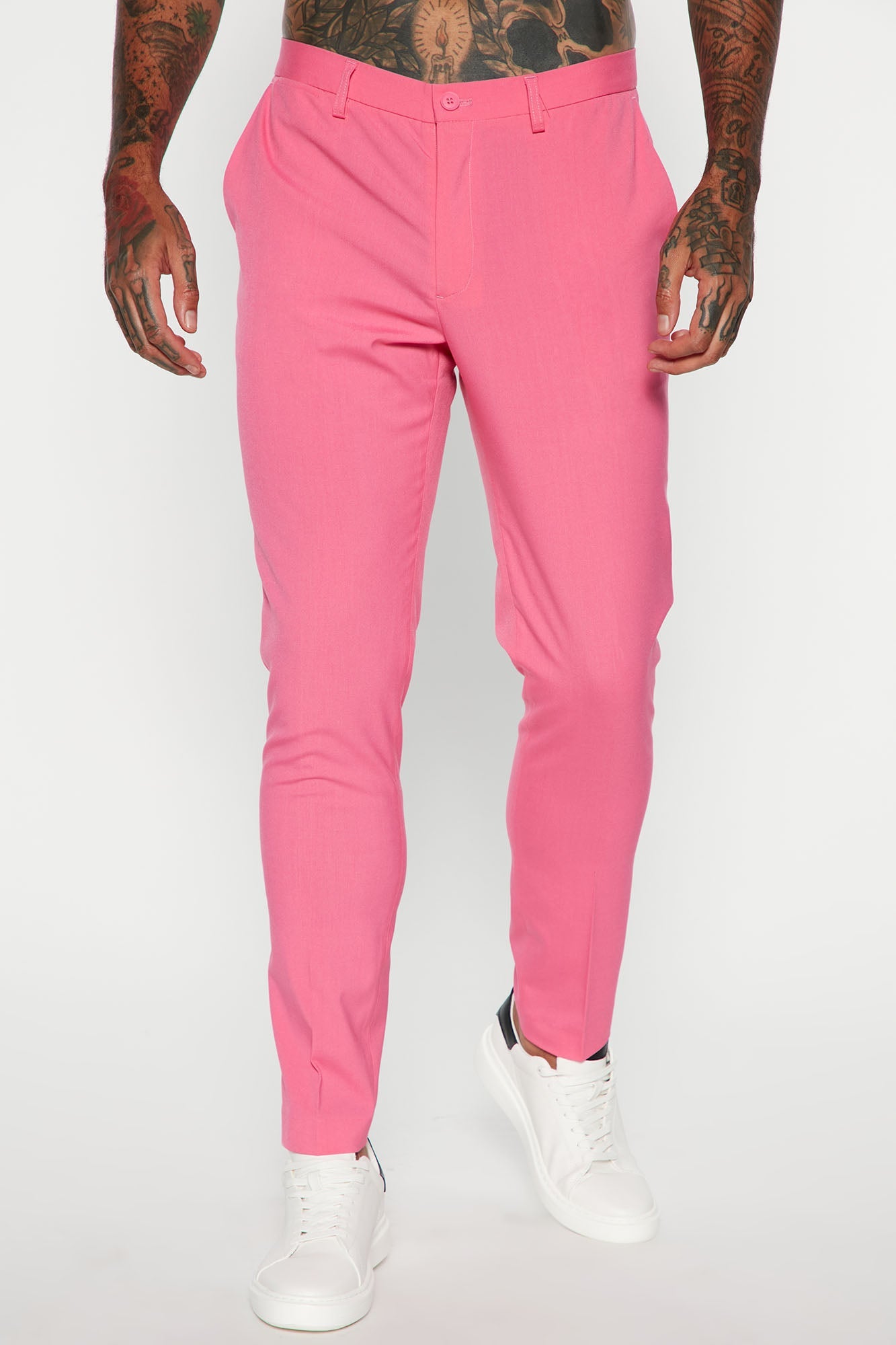 The Modern Stretch Slim Trouser - Mauve - HCWP