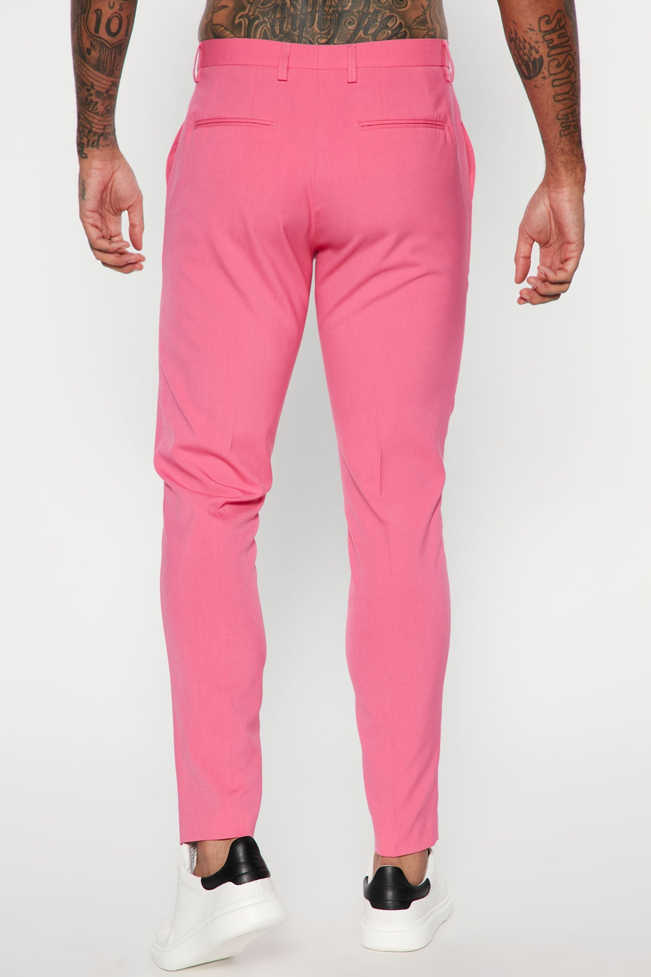 The Modern Stretch Slim Trouser - Mauve - HCWP