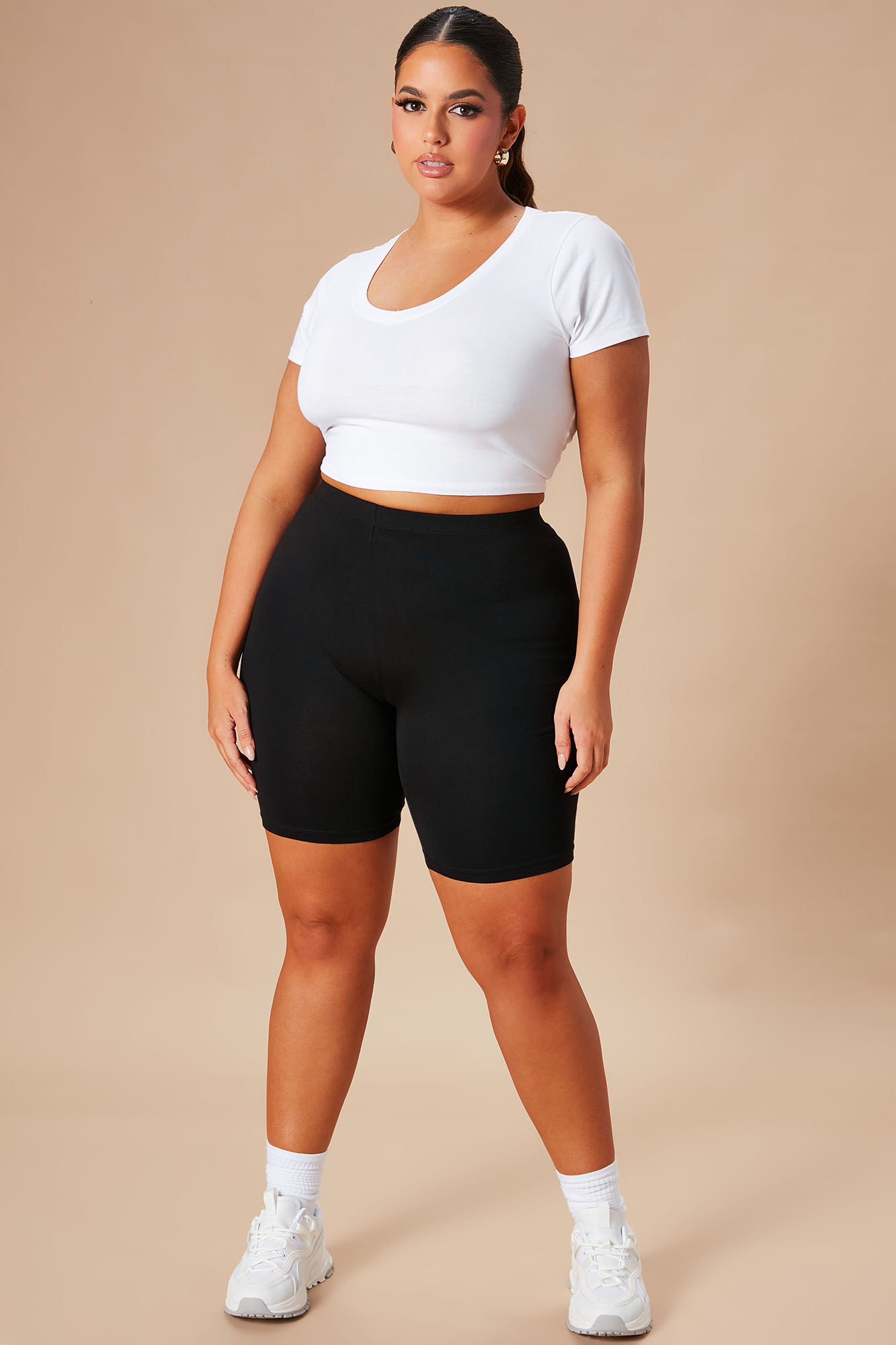 Natalee Biker Shorts - Black - HCWP