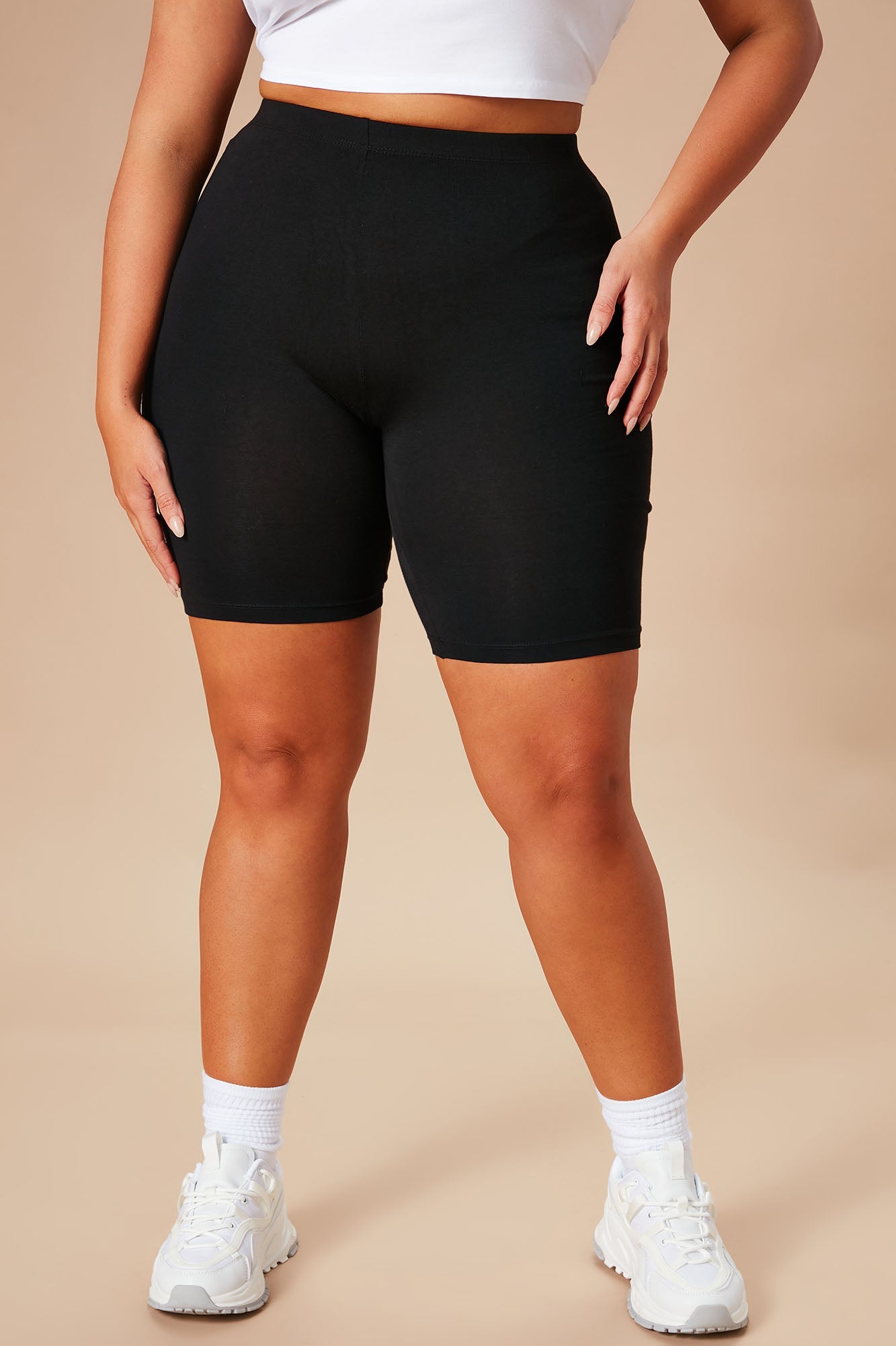 Natalee Biker Shorts - Black - HCWP
