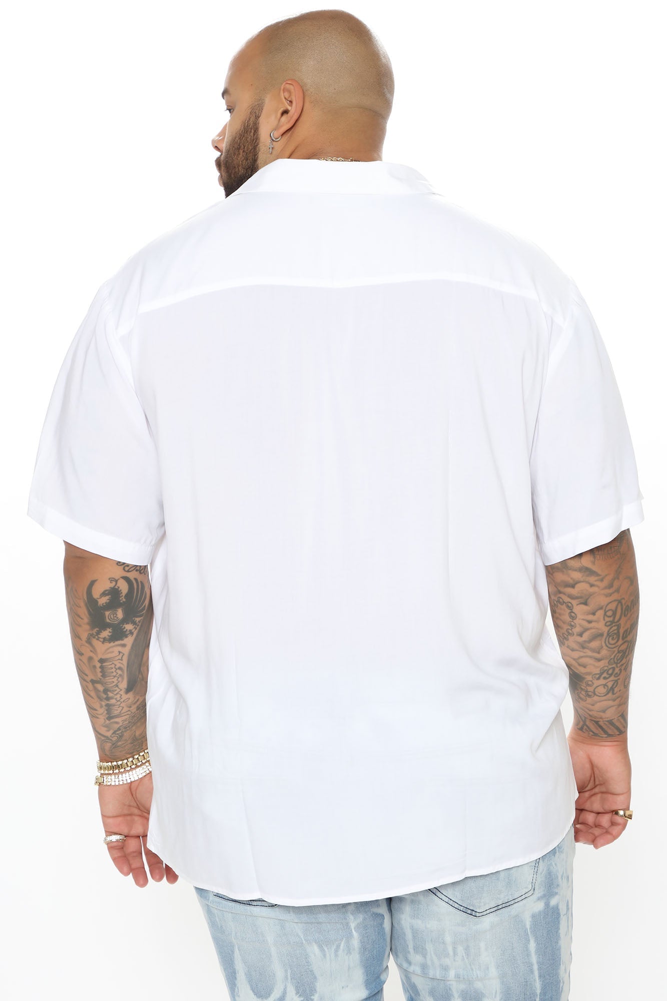 Dawson Short Sleeve Woven Top - Black - HCWP