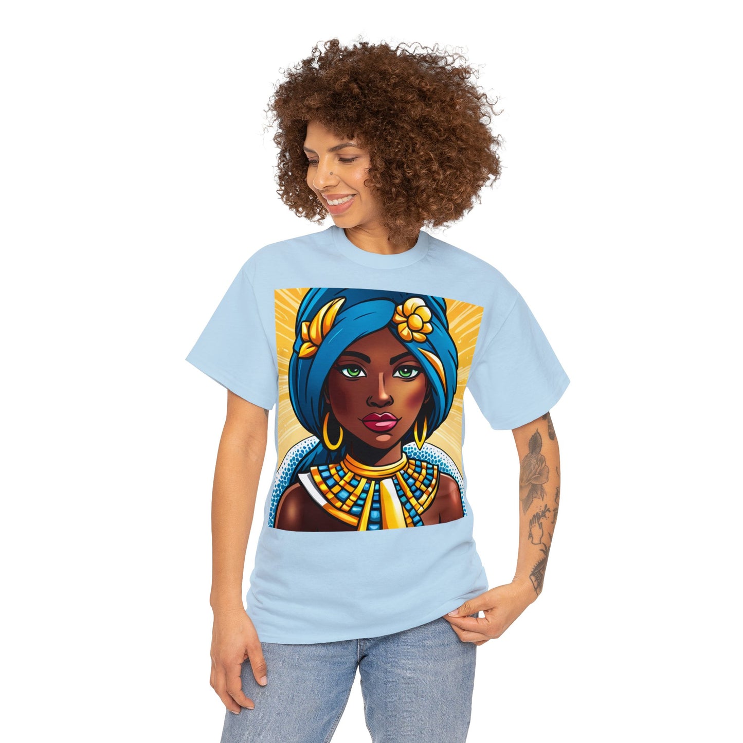 African Queen Heavy Cotton Tee - HCWP