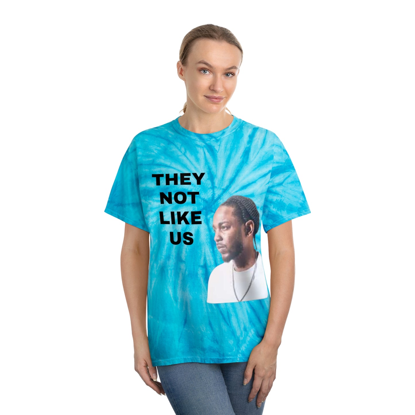 Kendrick Lamar GOAT Tie-Dye Tee, Cyclone - HCWP