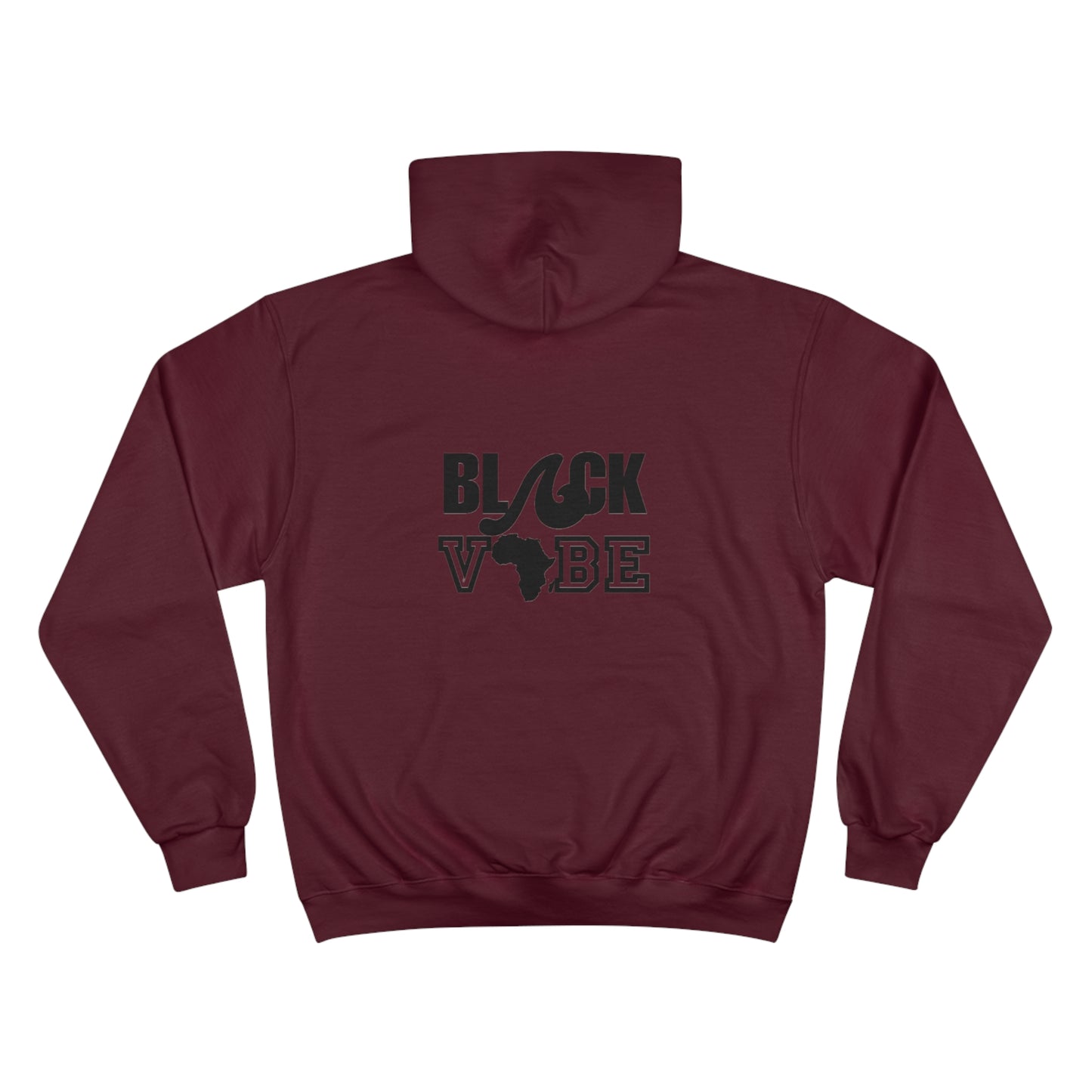 Black Vibe Champion Hoodie - HCWP
